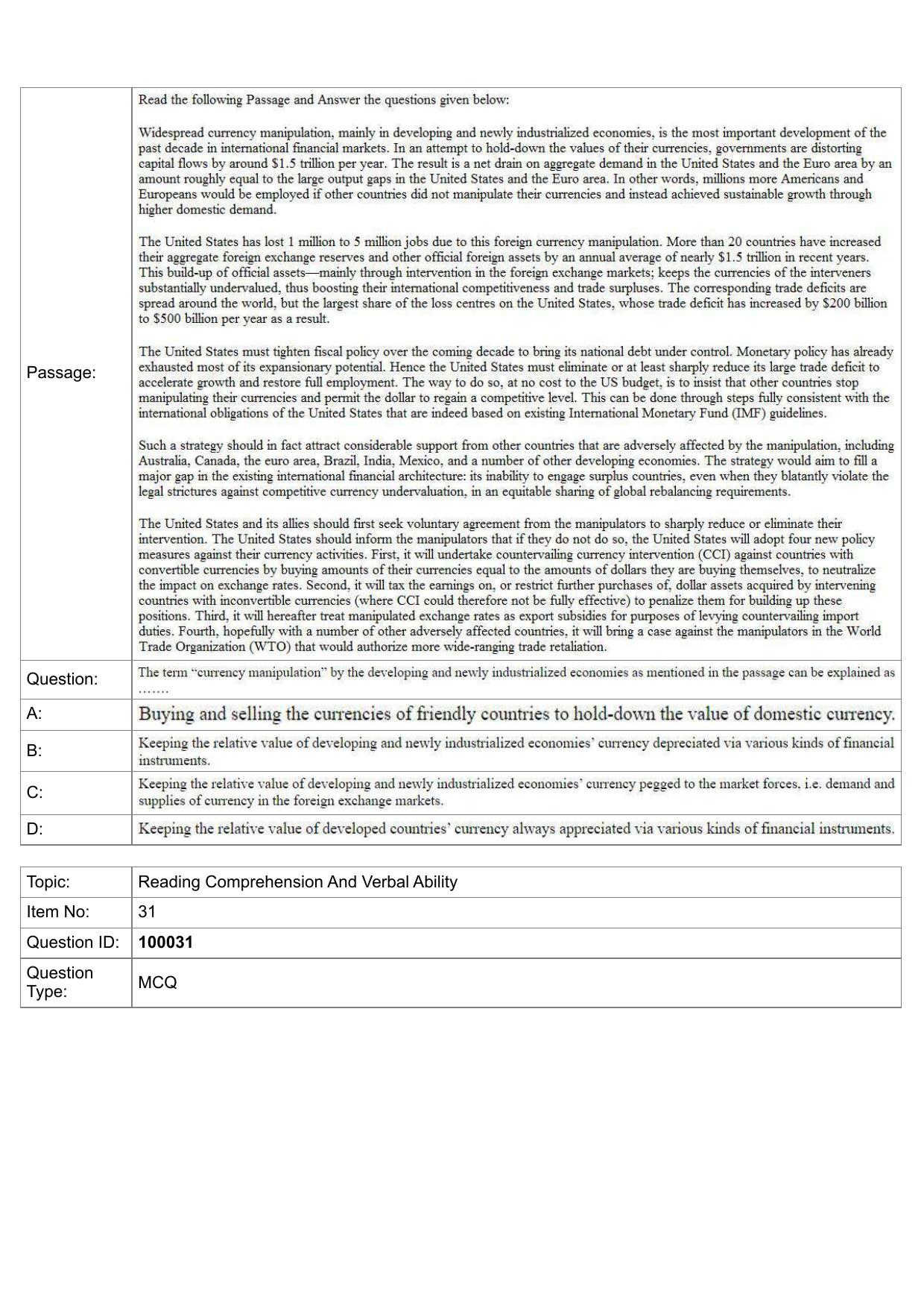 IIFT 2023 Question Paper - Page 14