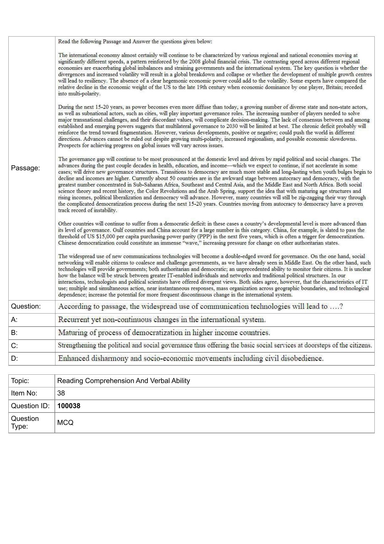 IIFT 2023 Question Paper - Page 21