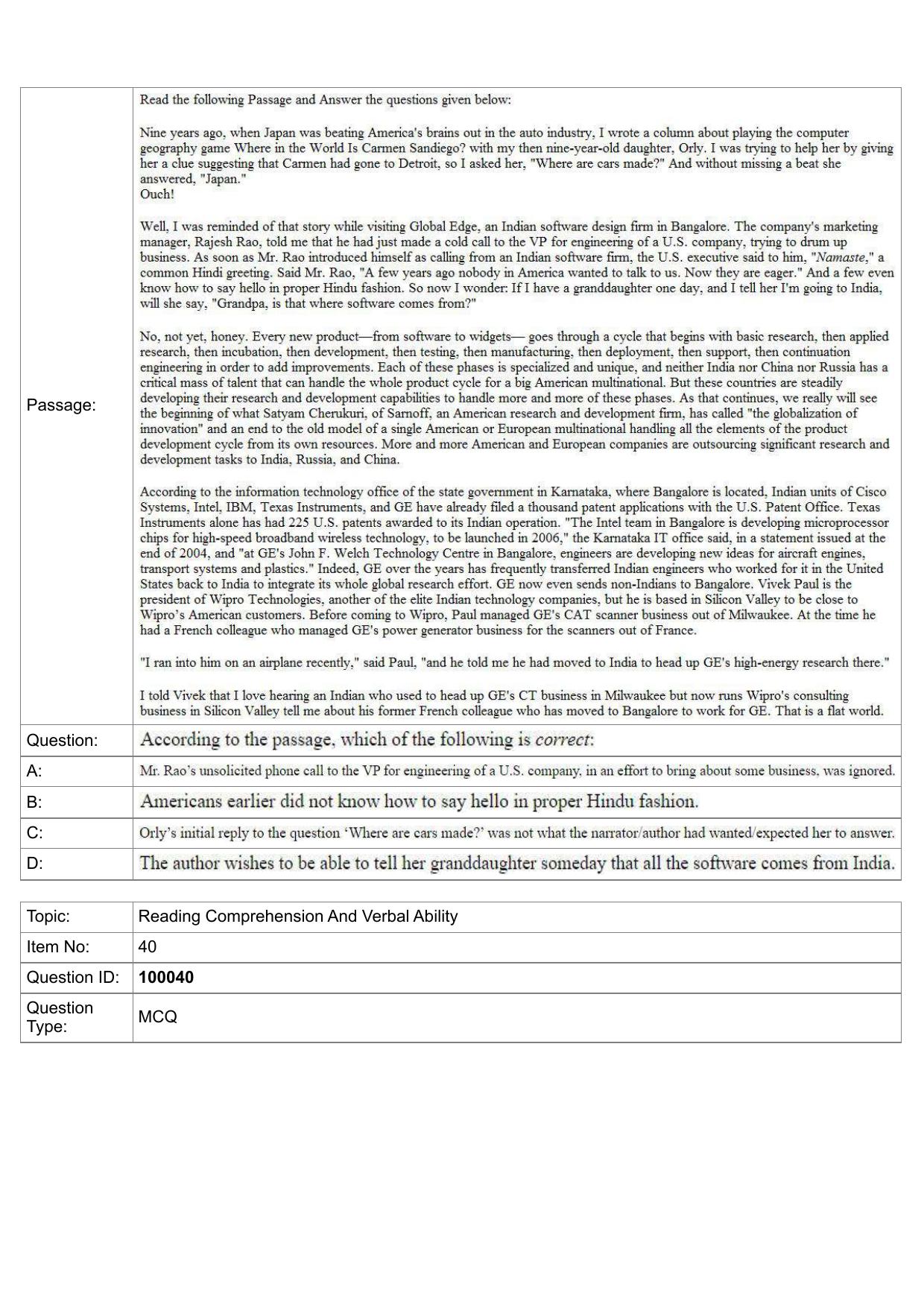IIFT 2023 Question Paper - Page 23