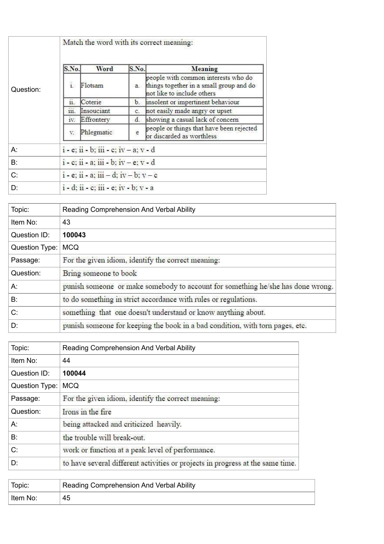 IIFT 2023 Question Paper - Page 26