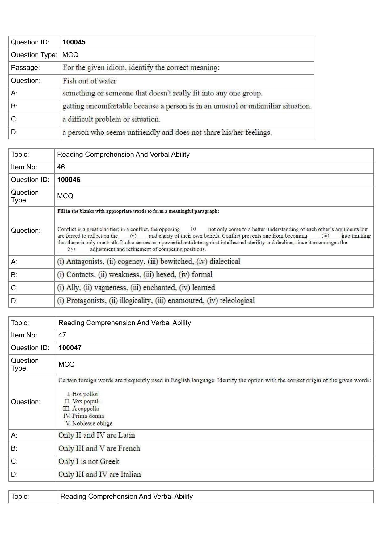 IIFT 2023 Question Paper - Page 27