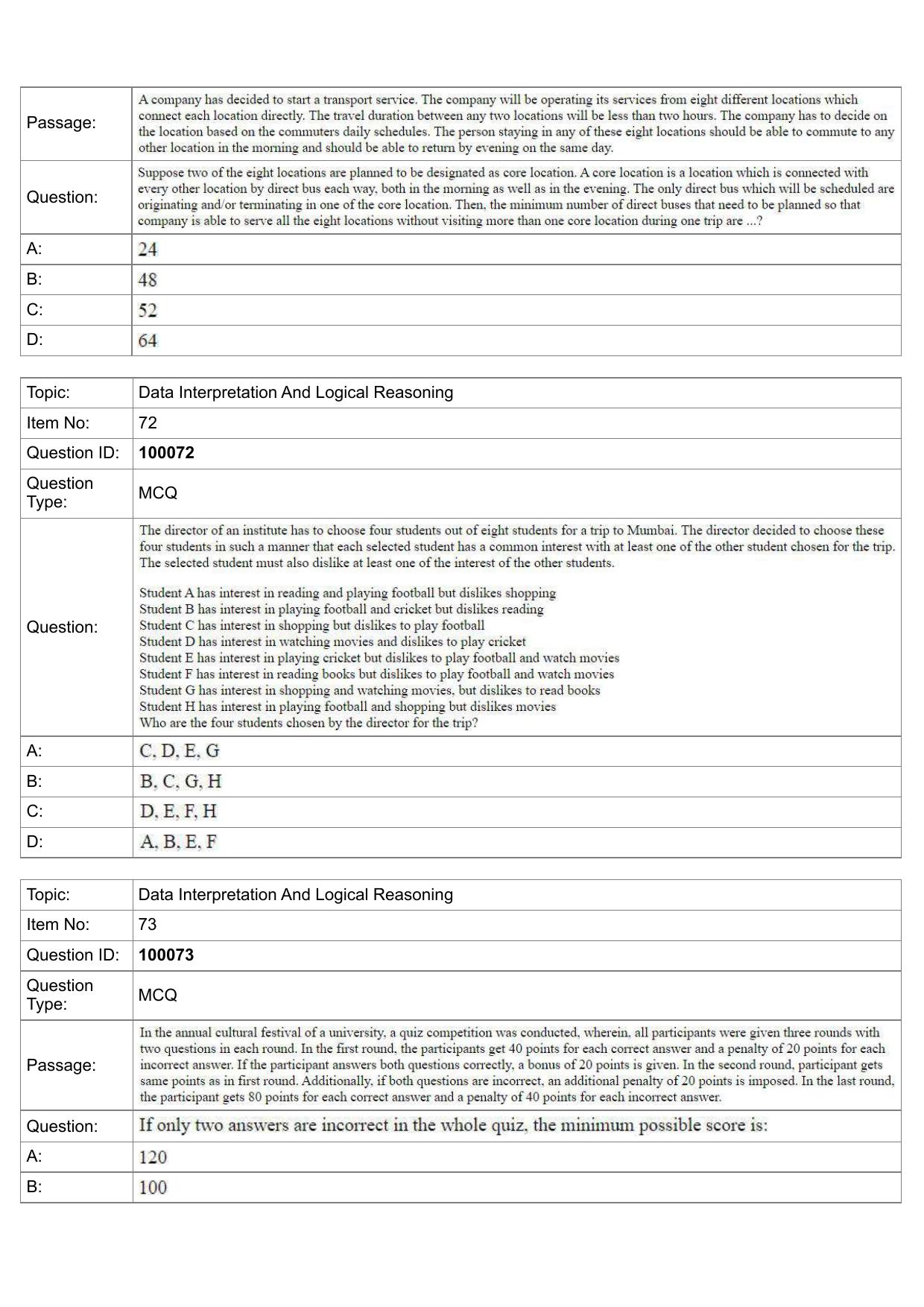 IIFT 2023 Question Paper - Page 37