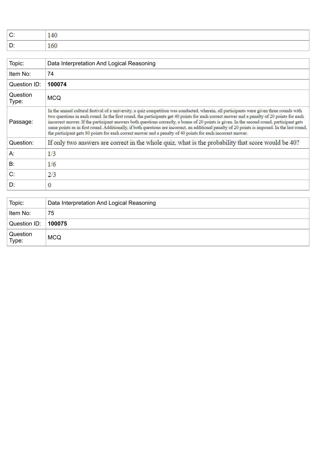 IIFT 2023 Question Paper - Page 38