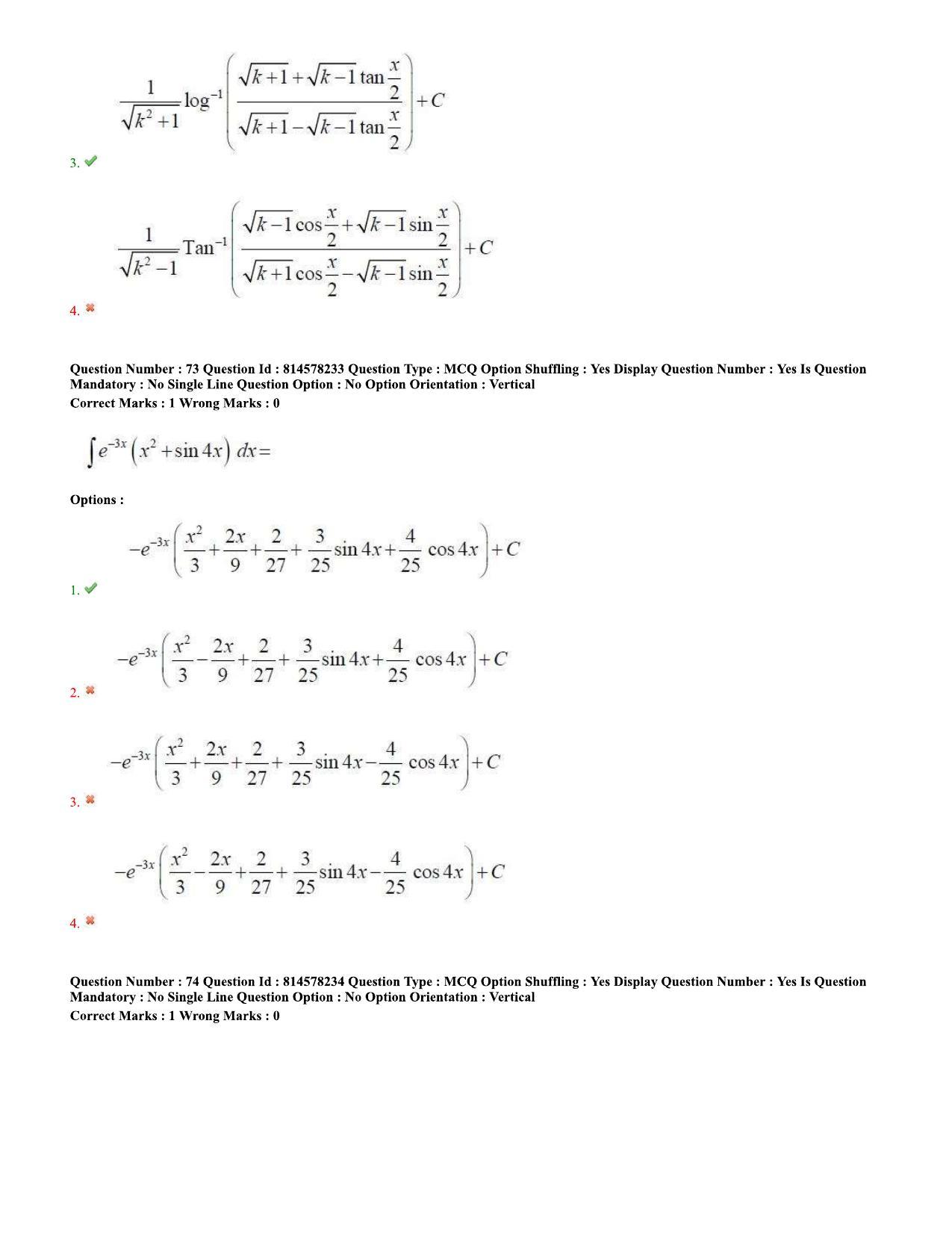 TS EAMCET 2020 Engineering Question Paper with Key (10 Sep.2020 Forenoon) - Page 46