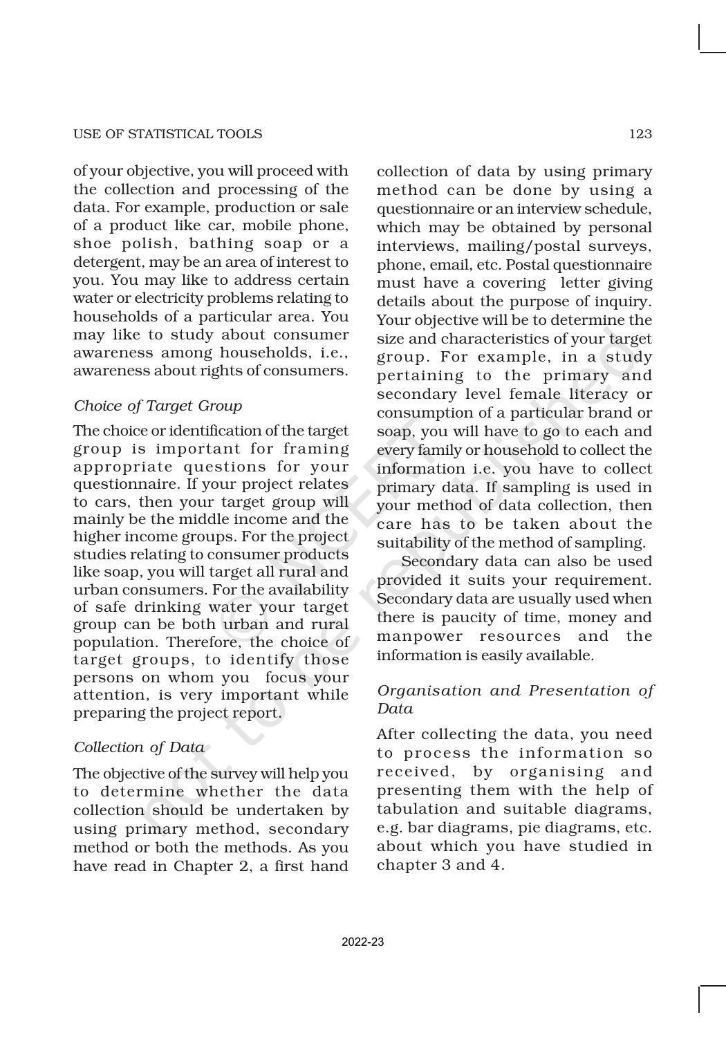 NCERT Book for Class 11 Economics (Statistic Economics) Chapter 9 Use of Statistical Tools - Page 2