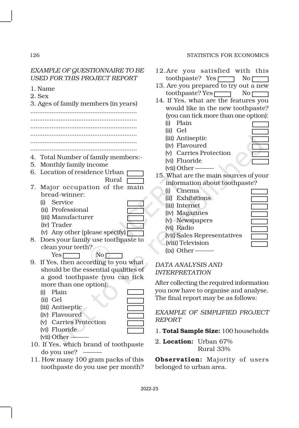 NCERT Book for Class 11 Economics (Statistic Economics) Chapter 9 Use of Statistical Tools - Page 5