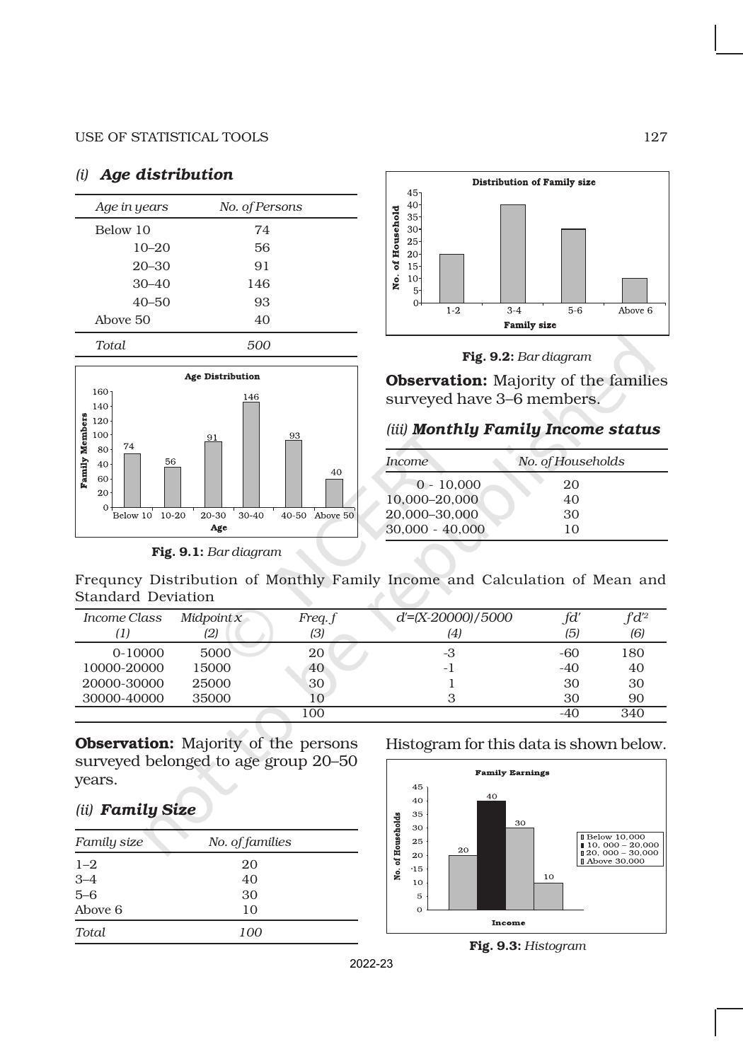 NCERT Book for Class 11 Economics (Statistic Economics) Chapter 9 Use of Statistical Tools - Page 6