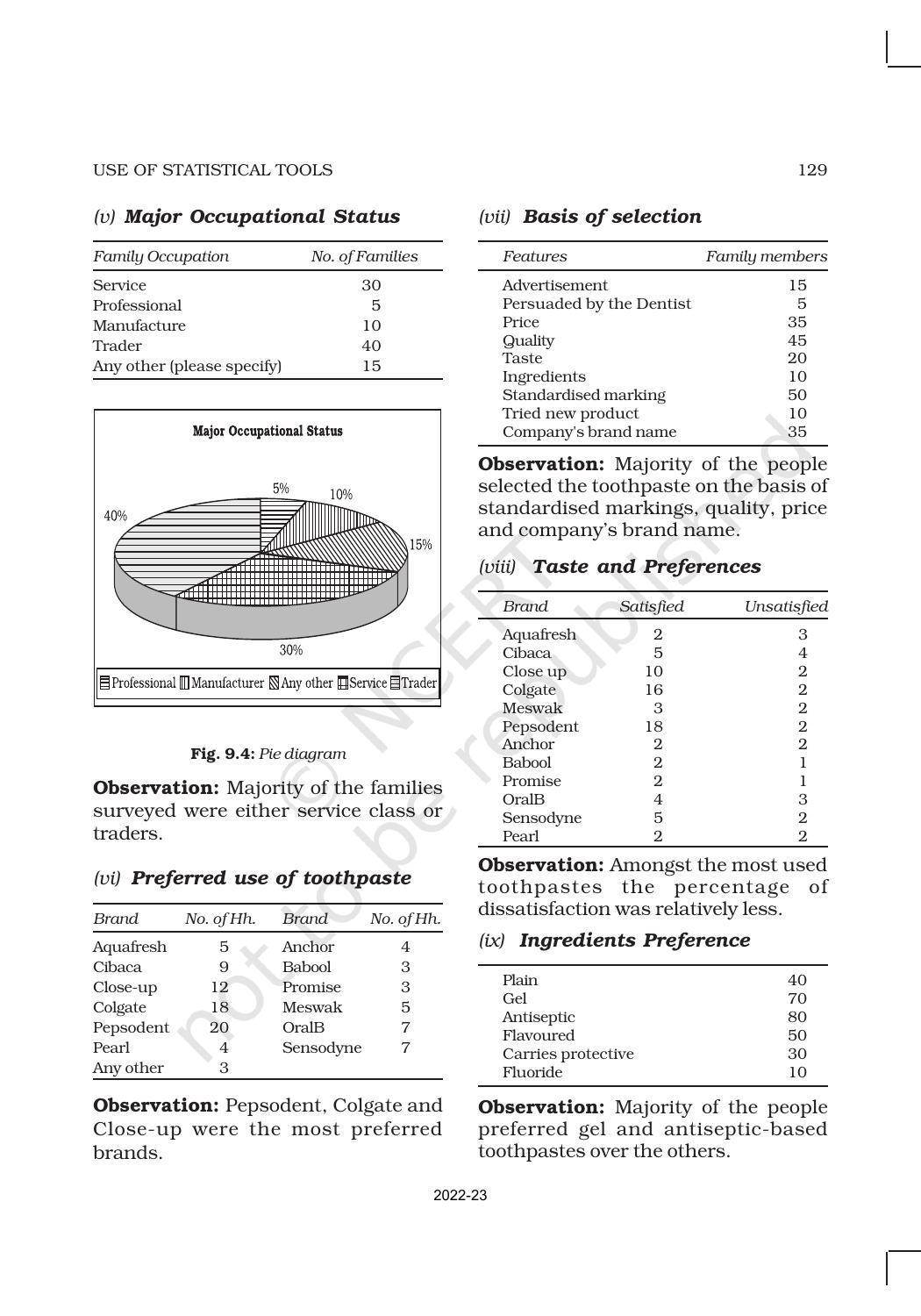 NCERT Book for Class 11 Economics (Statistic Economics) Chapter 9 Use of Statistical Tools - Page 8