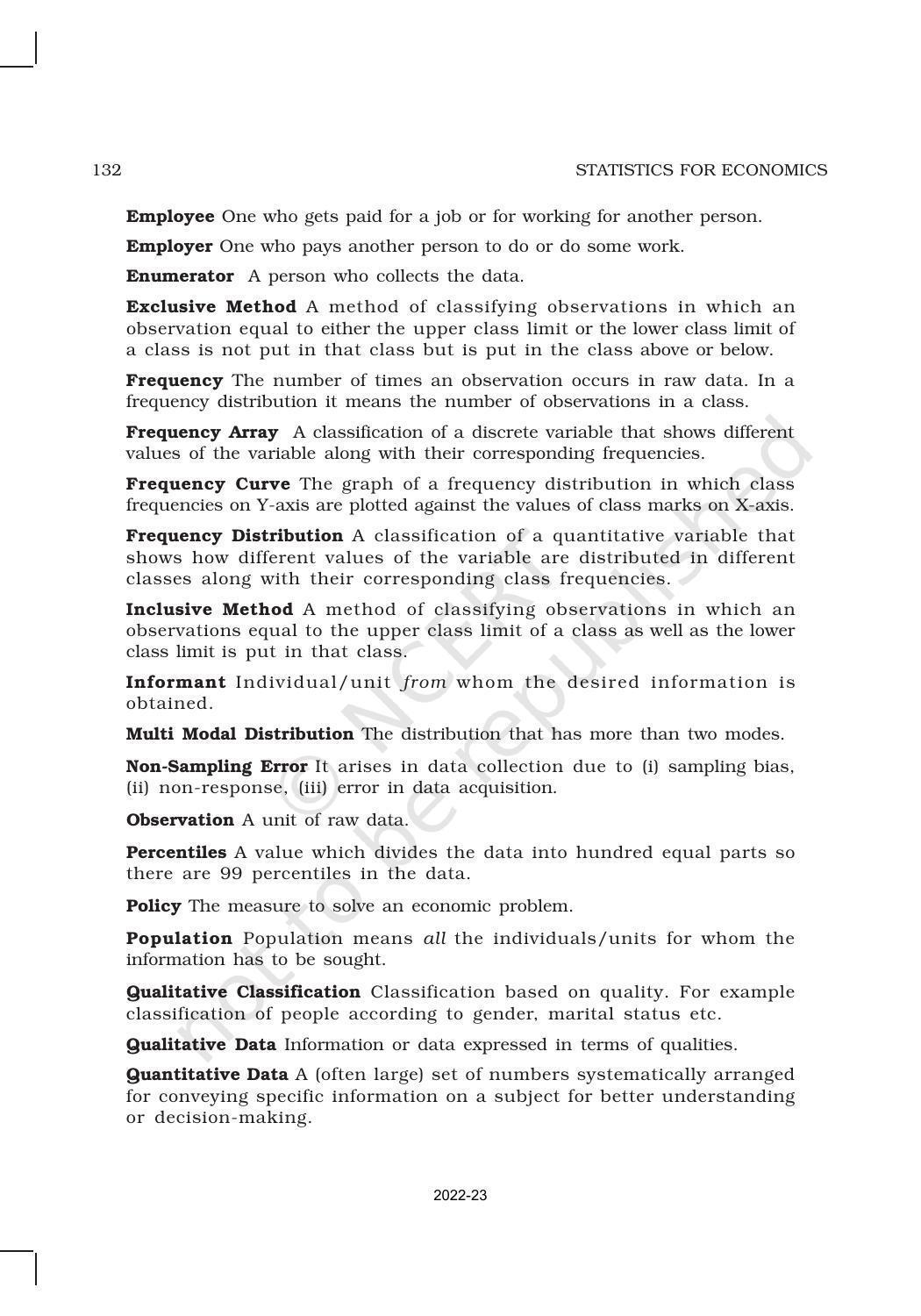 NCERT Book for Class 11 Economics (Statistic Economics) Chapter 9 Use of Statistical Tools - Page 11