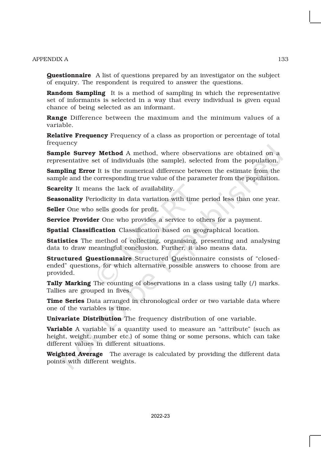 NCERT Book for Class 11 Economics (Statistic Economics) Chapter 9 Use of Statistical Tools - Page 12