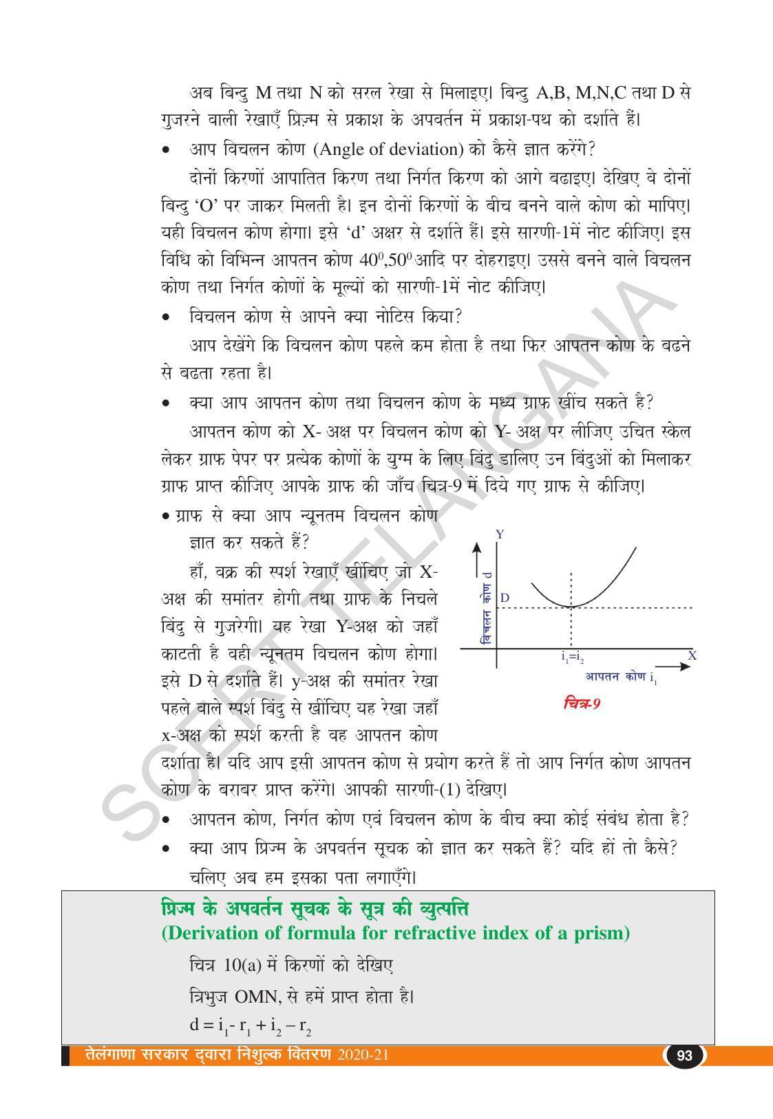 TS SCERT Class 10 Physical Science (Hindi Medium) Text Book - Page 105