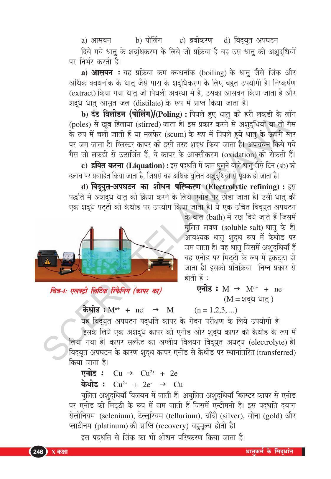 TS SCERT Class 10 Physical Science (Hindi Medium) Text Book - Page 258