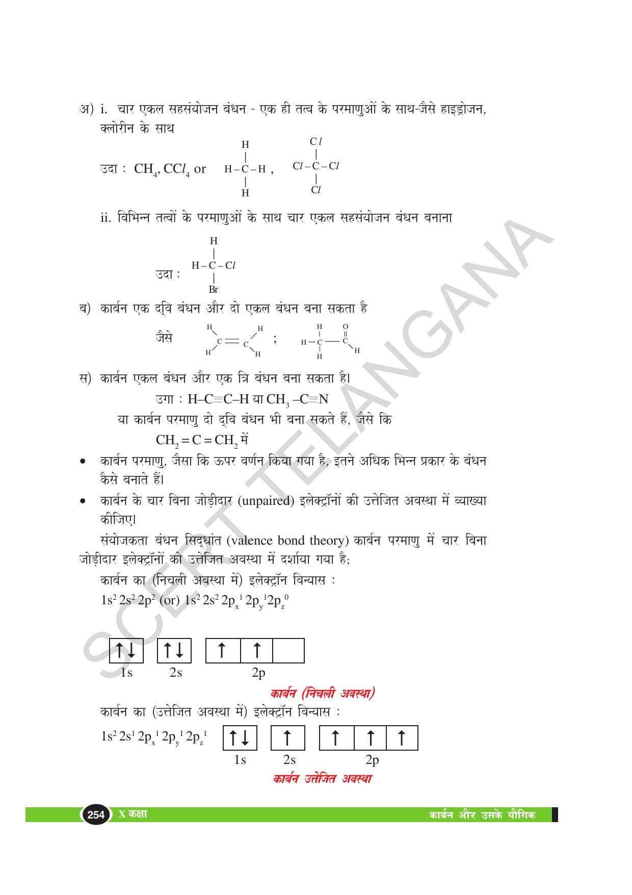 TS SCERT Class 10 Physical Science (Hindi Medium) Text Book - Page 266