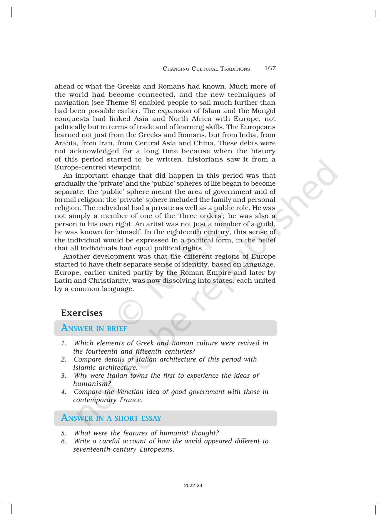 NCERT Book for Class 11 History Chapter 7 Changing Cultural Traditions - Page 16