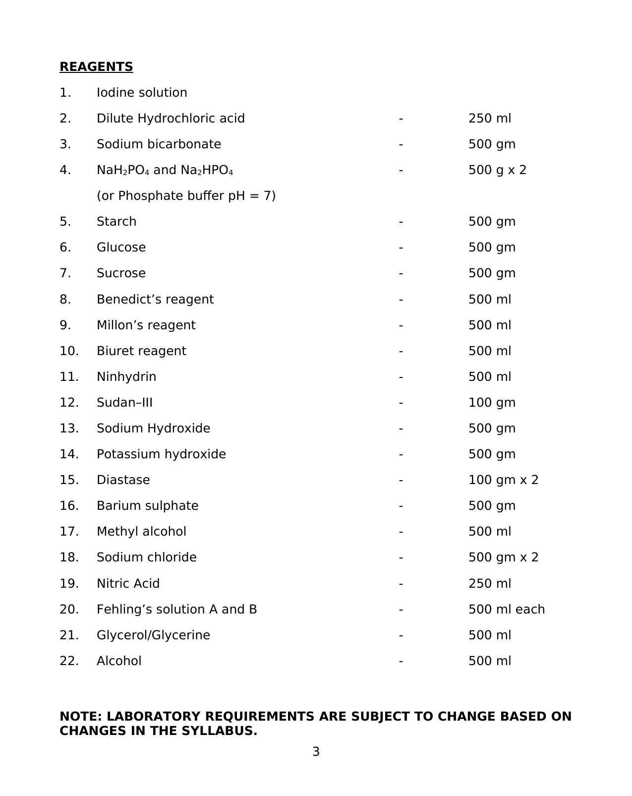 ISC Biology Lab Manual for Class 11 & Class 12 - Page 3