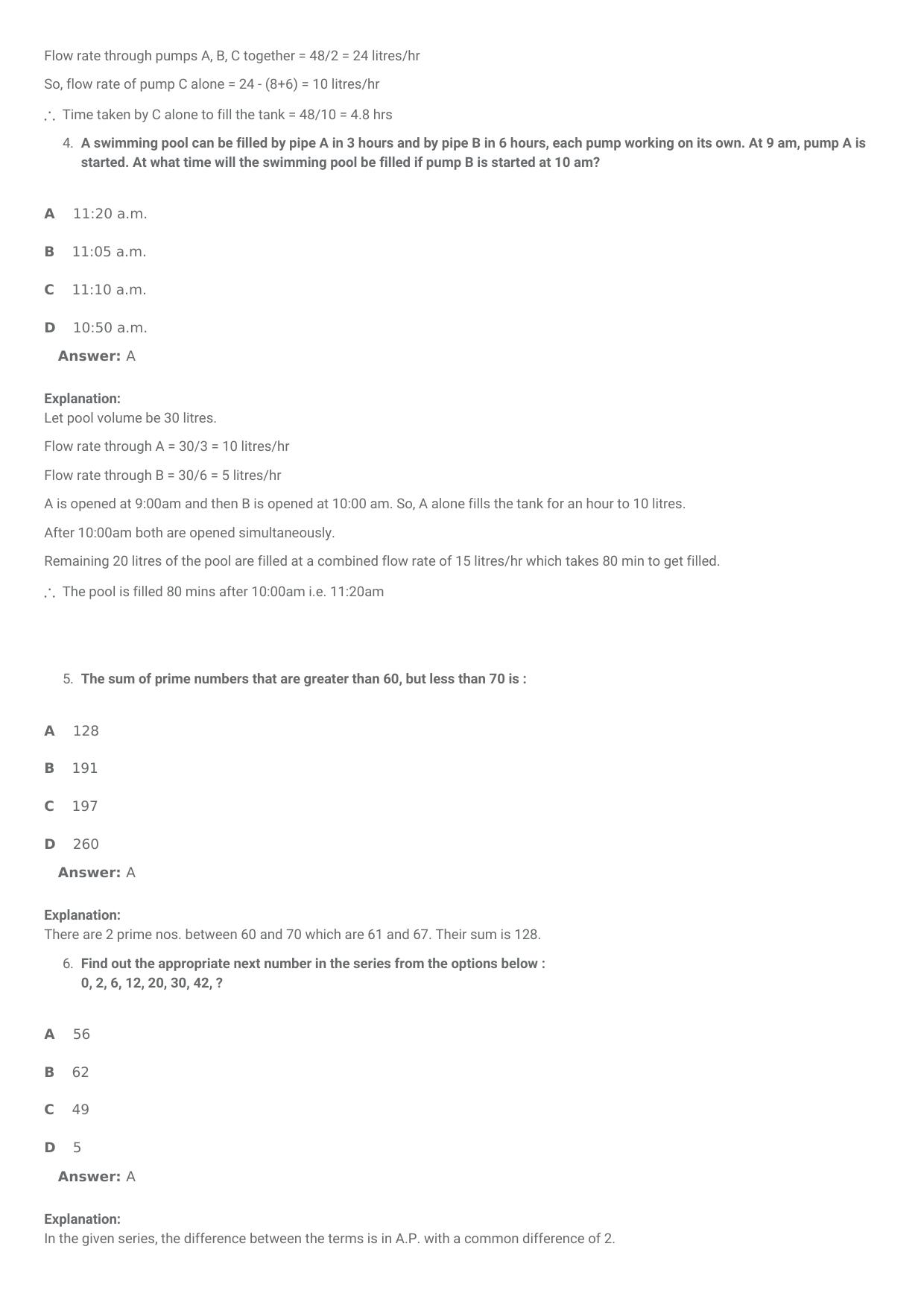 SNAP 2010 Question Paper with Solution - Page 2