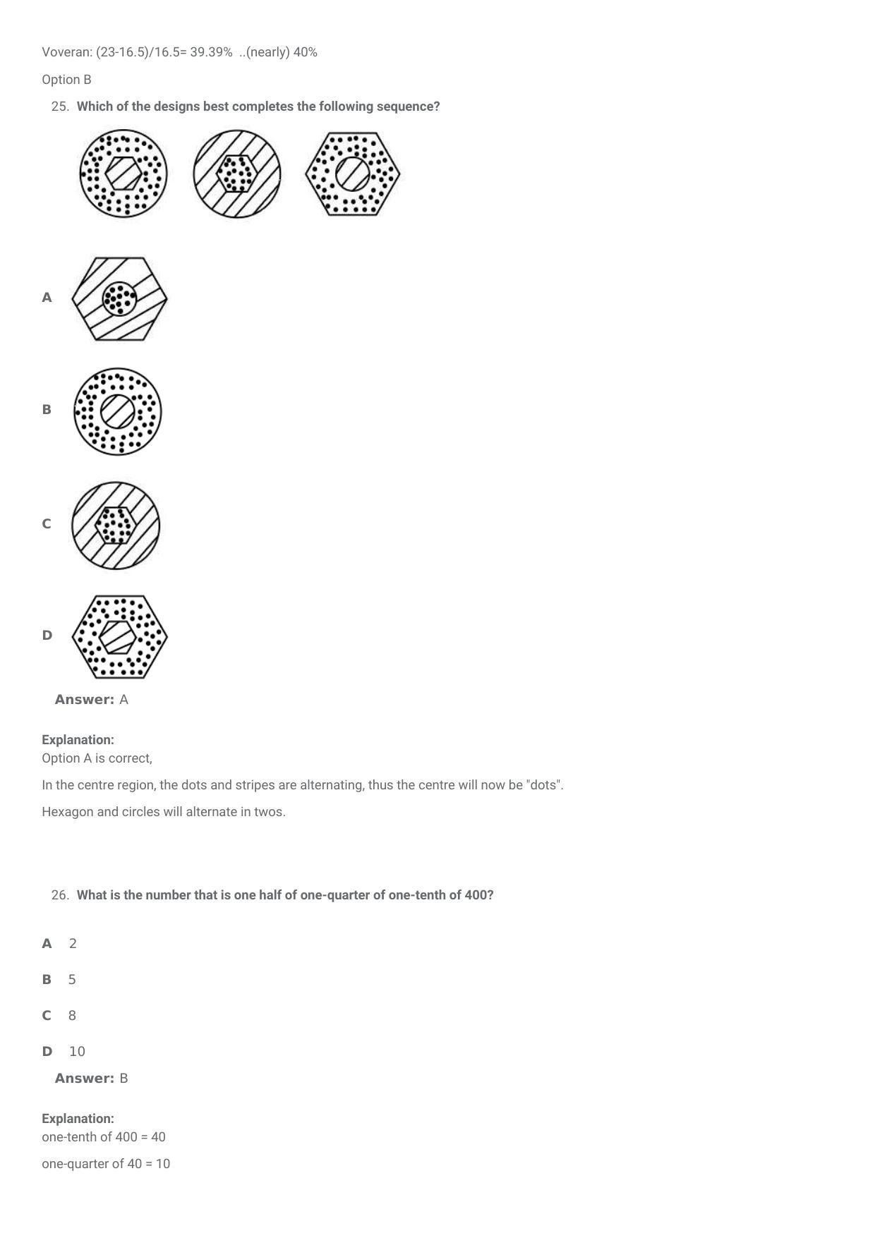 SNAP 2010 Question Paper with Solution - Page 10