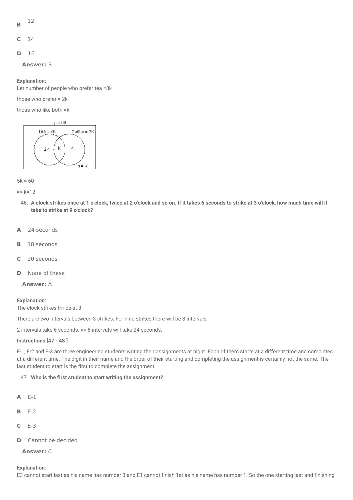 SNAP 2010 Question Paper with Solution - Page 20