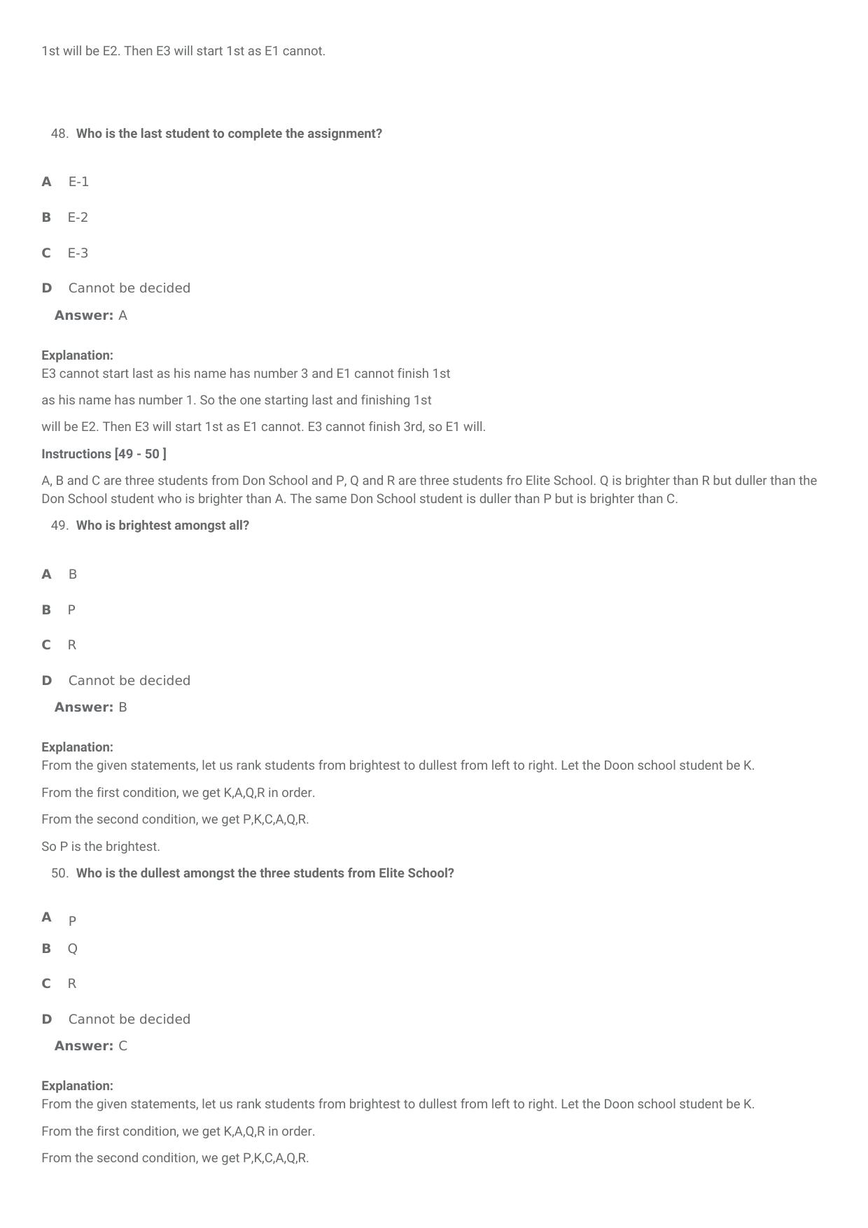 SNAP 2010 Question Paper with Solution - Page 21