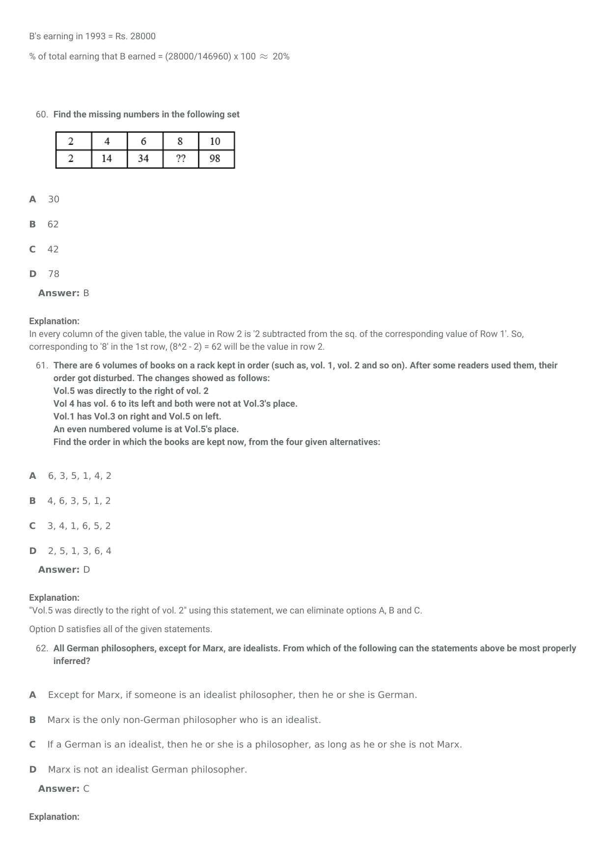SNAP 2010 Question Paper with Solution - Page 28