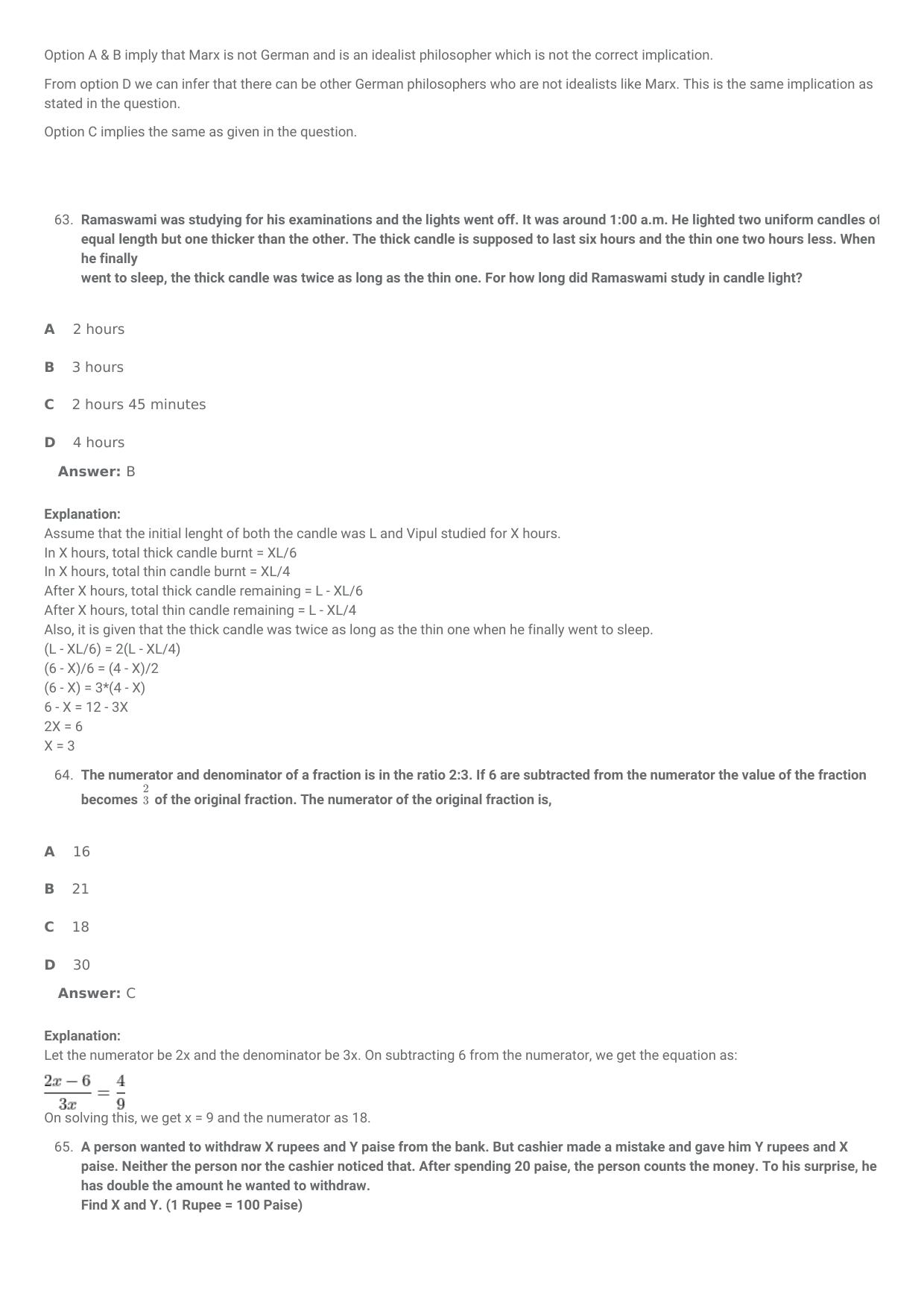 SNAP 2010 Question Paper with Solution - Page 29