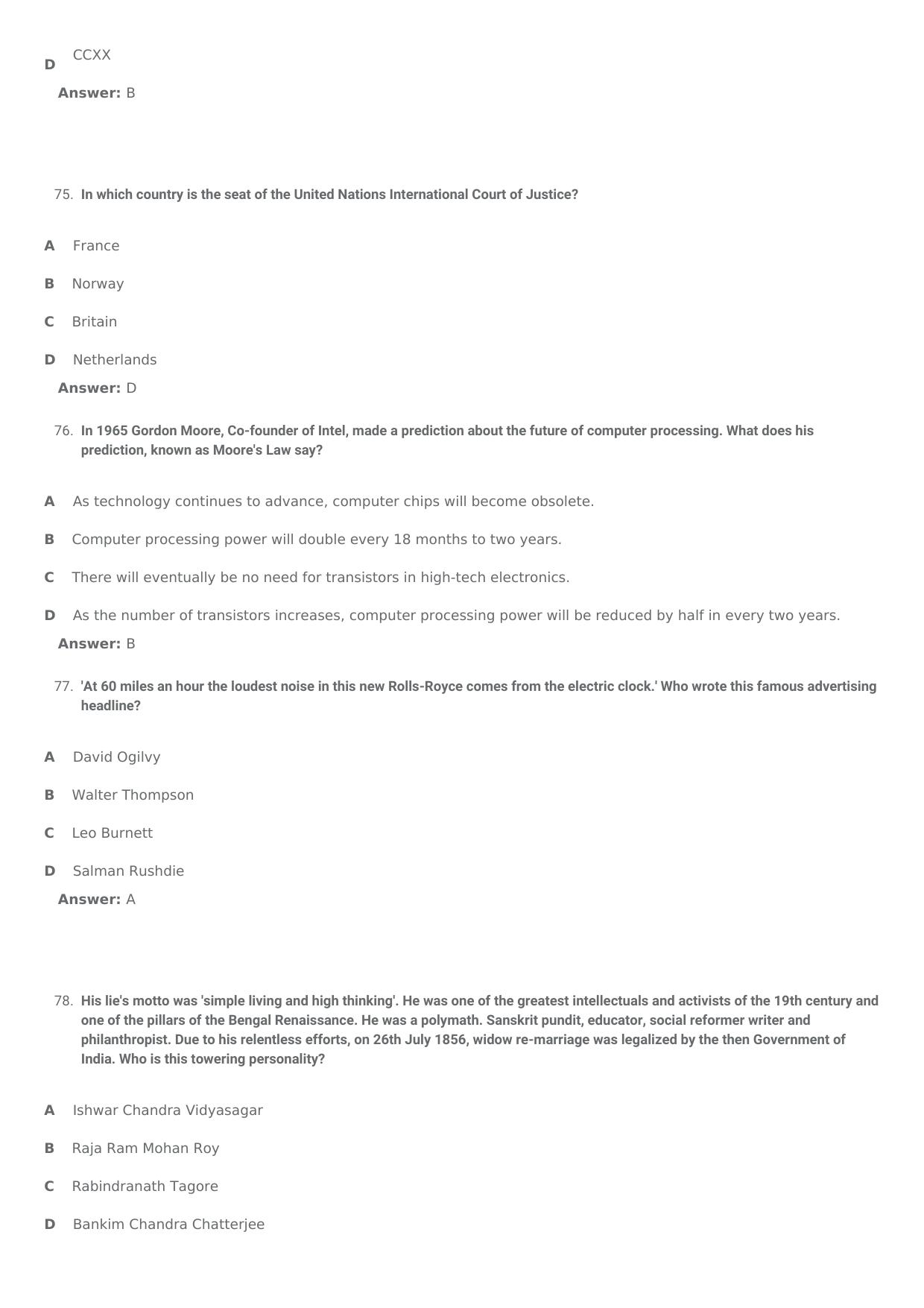 SNAP 2010 Question Paper with Solution - Page 33