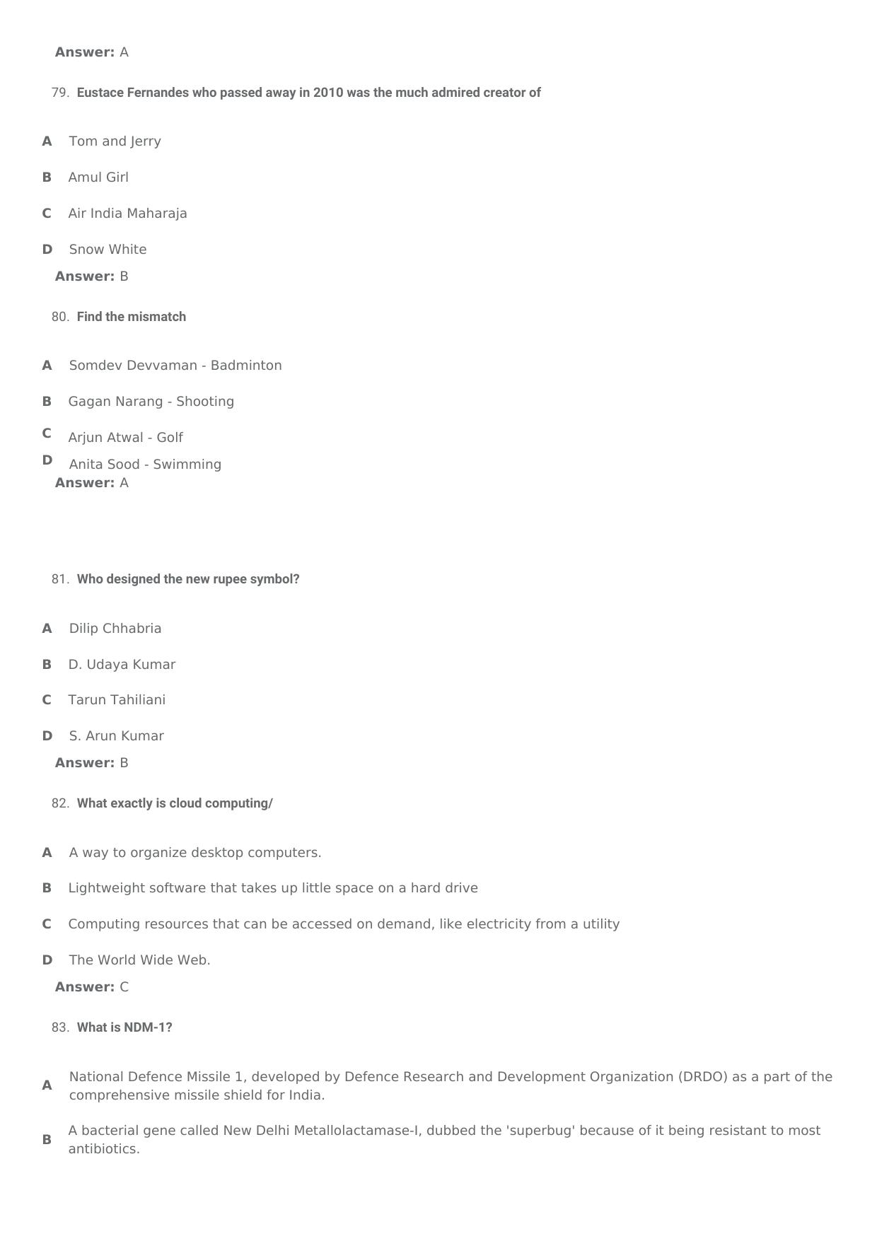 SNAP 2010 Question Paper with Solution - Page 34
