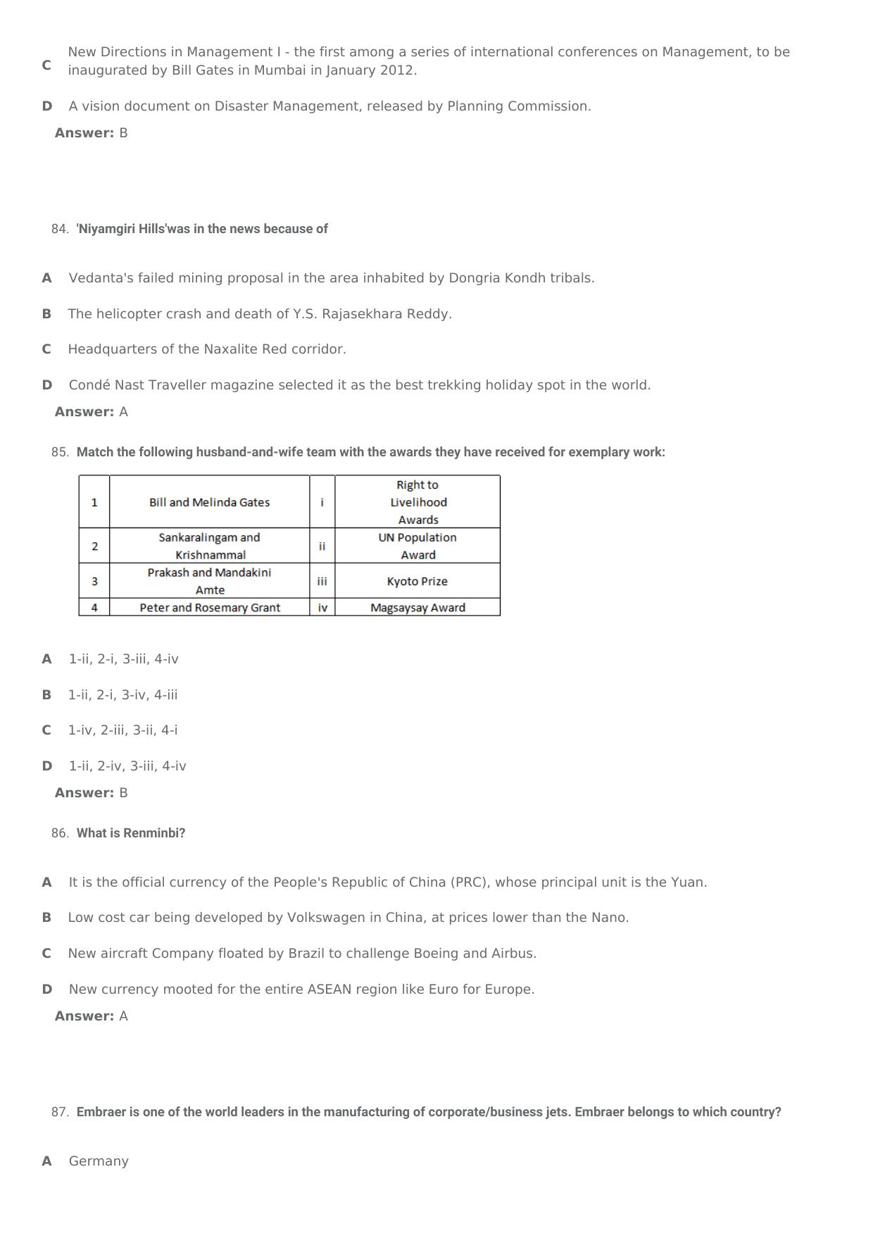 SNAP 2010 Question Paper with Solution - Page 35