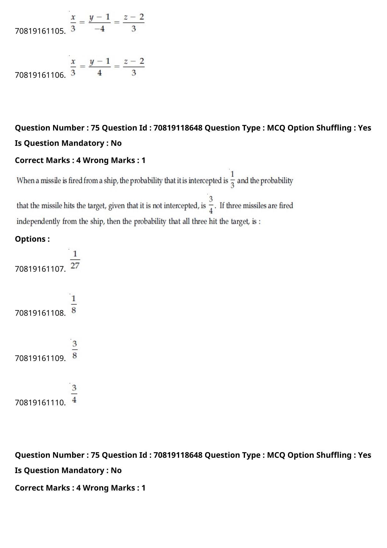 JEE Mains 2021: BTech Telugu (Shift 1) 25-02-2021 Question Paper - Page 87