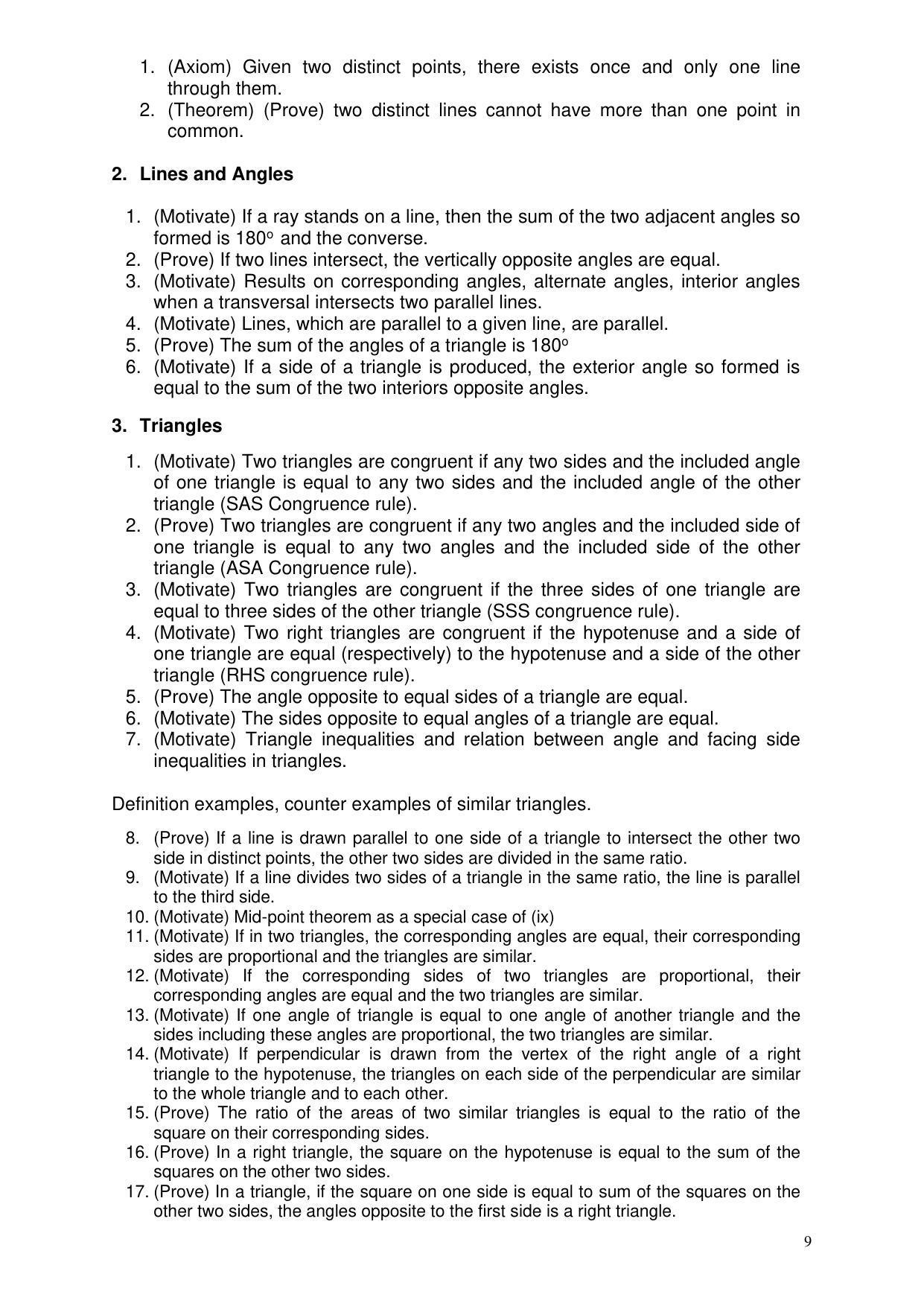 AMU Entrance Exam: Diploma in Engg. Syllabus - Page 9