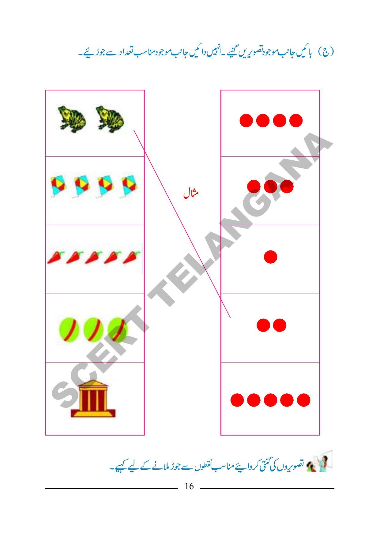 TS SCERT Class 1 Maths (Urdu Medium) Text Book - Page 28