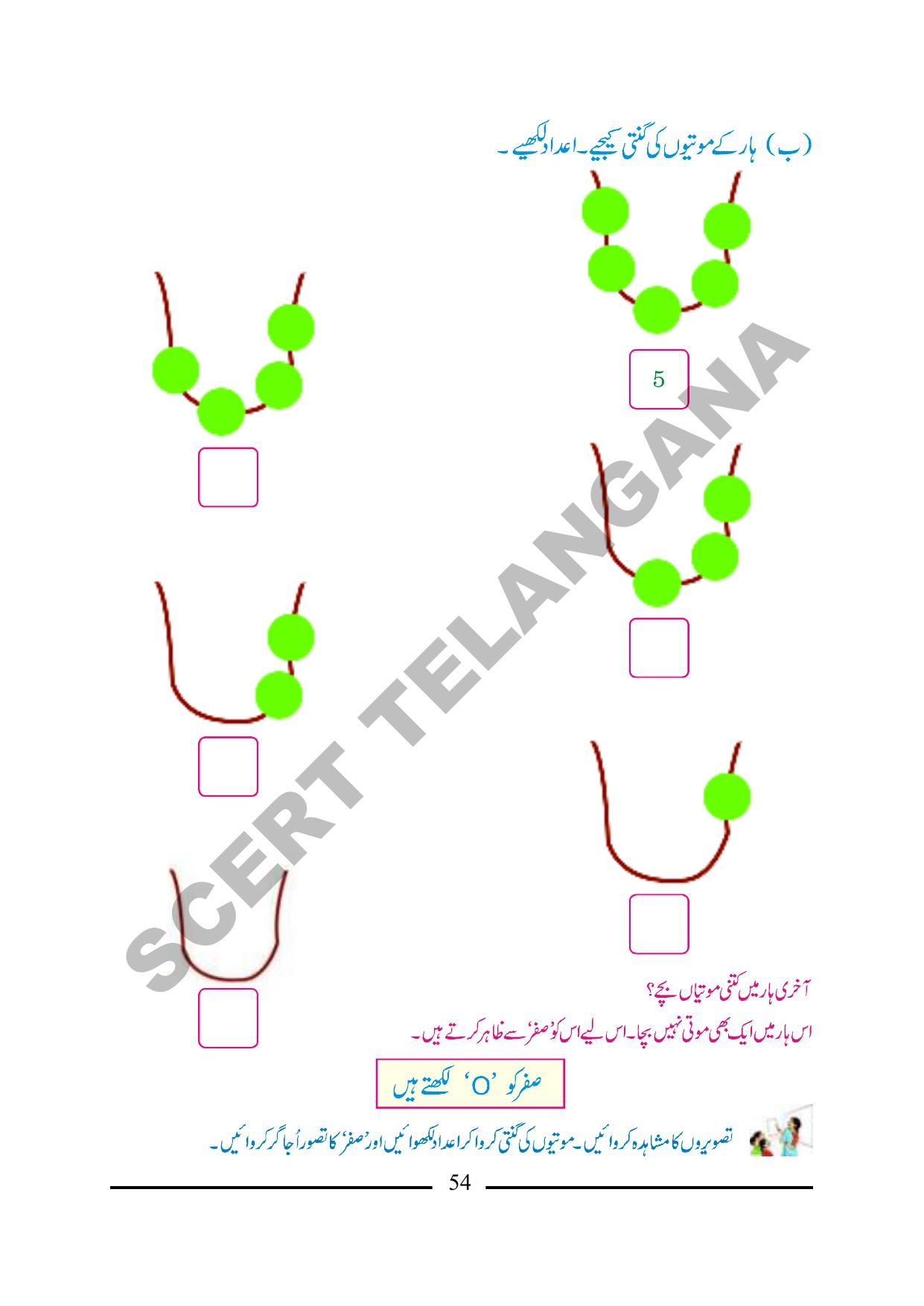 TS SCERT Class 1 Maths (Urdu Medium) Text Book - Page 66