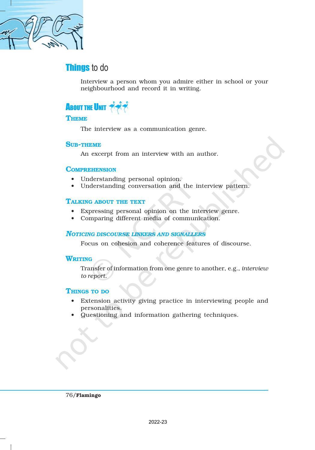 NCERT Book for Class 12 English Chapter 7 The Interview - Page 9
