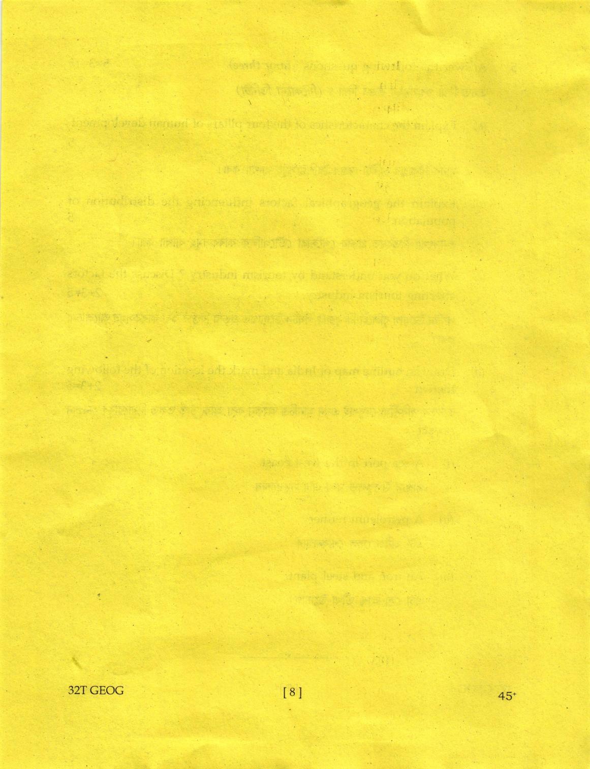 AHSEC Class 12 Geography Question Papers 2022 - Page 8