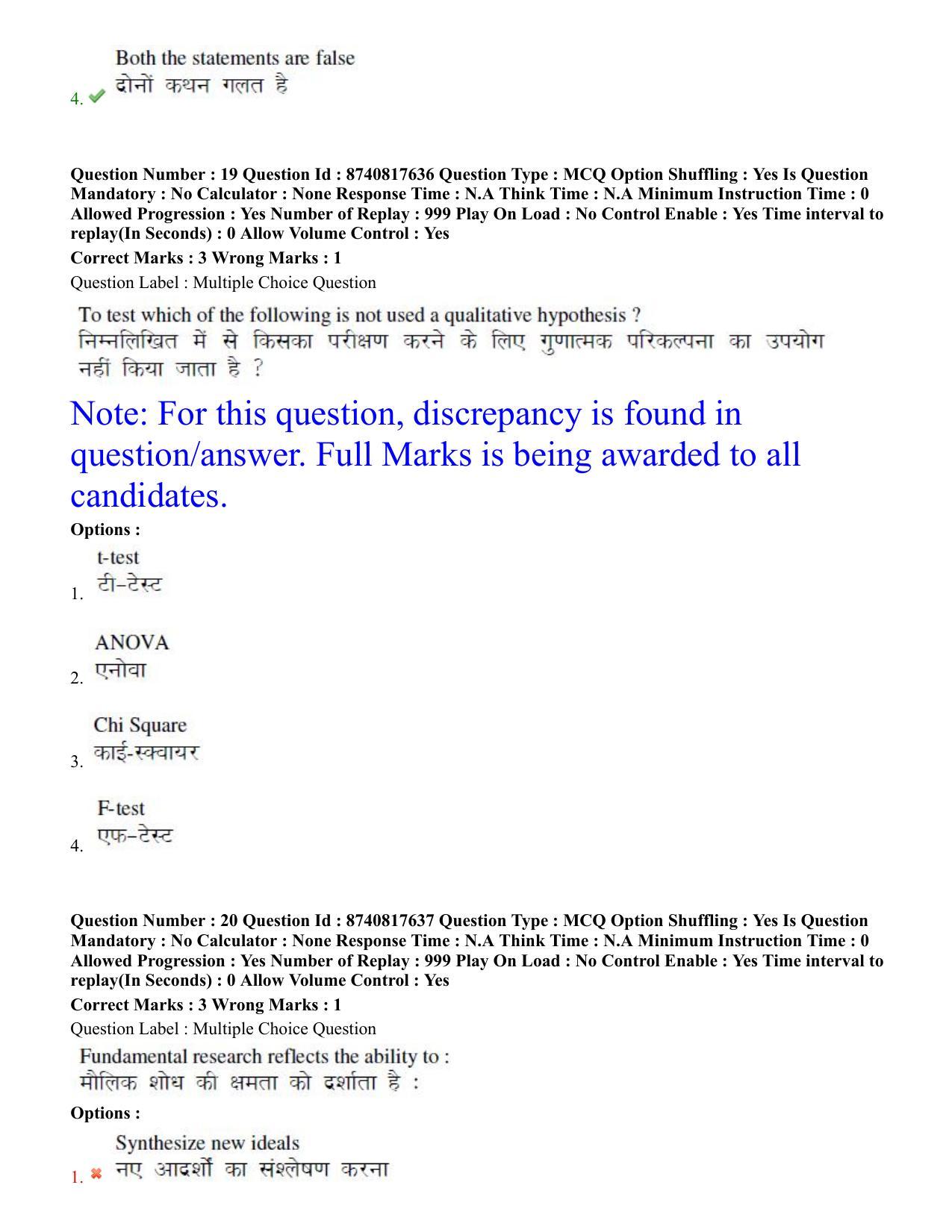 BHU RET Agronomy 2020 Question Pape - Page 13