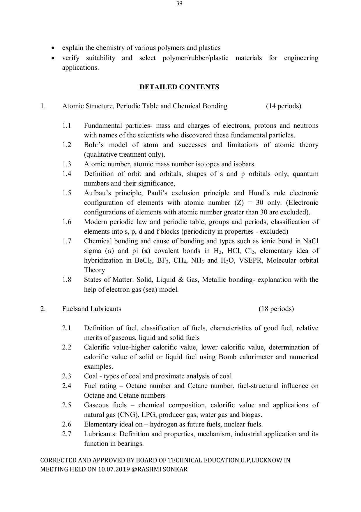 EFFECTIVE FROM JULY 2019-20 - SIX SEMESTER DIPLOMA COURSE IN ELECTRICAL ENGINEERING - Page 39
