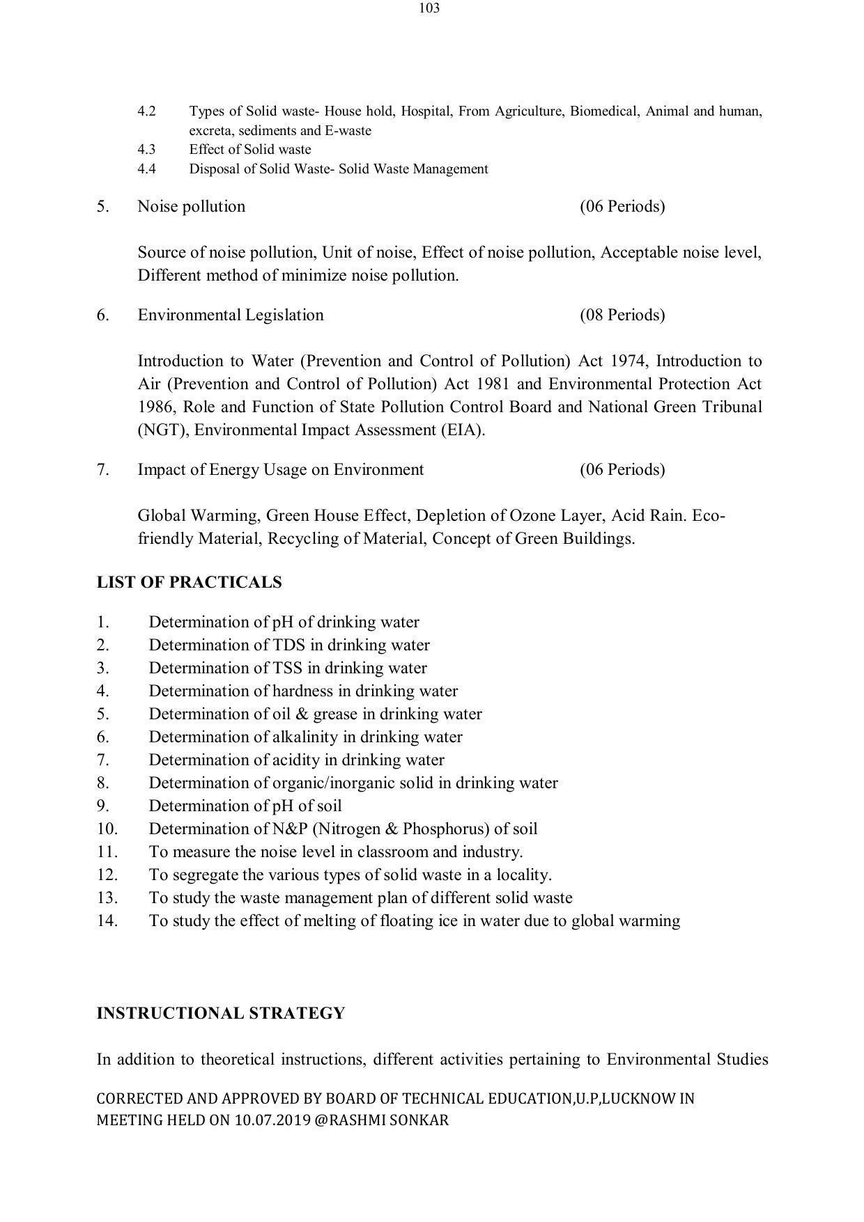EFFECTIVE FROM JULY 2019-20 - SIX SEMESTER DIPLOMA COURSE IN ELECTRICAL ENGINEERING - Page 103