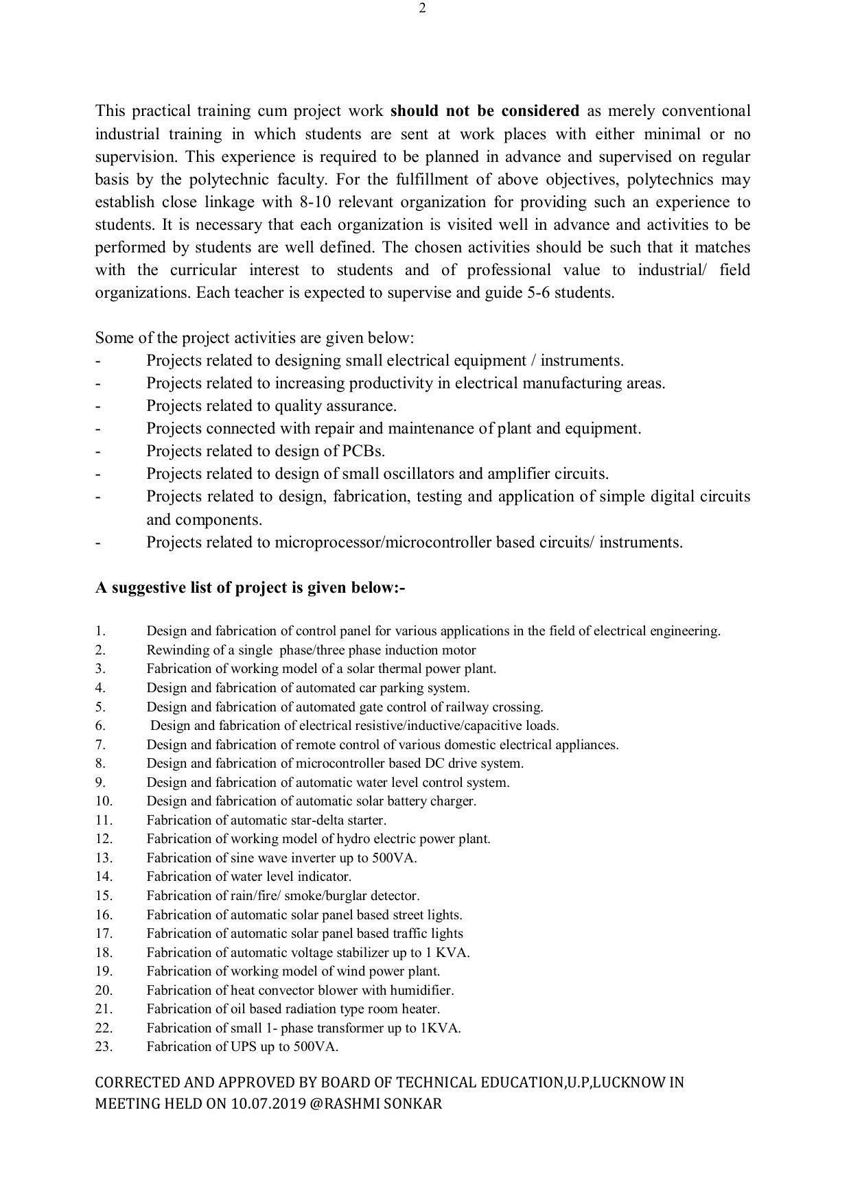 EFFECTIVE FROM JULY 2019-20 - SIX SEMESTER DIPLOMA COURSE IN ELECTRICAL ENGINEERING - Page 178