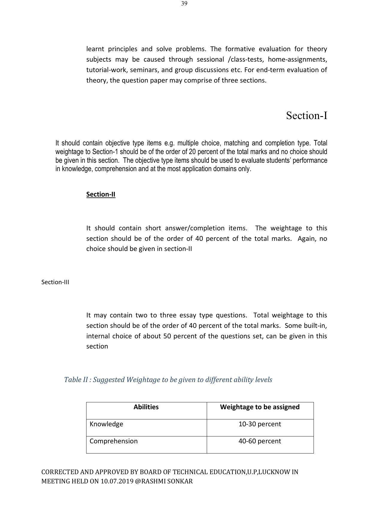 EFFECTIVE FROM JULY 2019-20 - SIX SEMESTER DIPLOMA COURSE IN ELECTRICAL ENGINEERING - Page 215