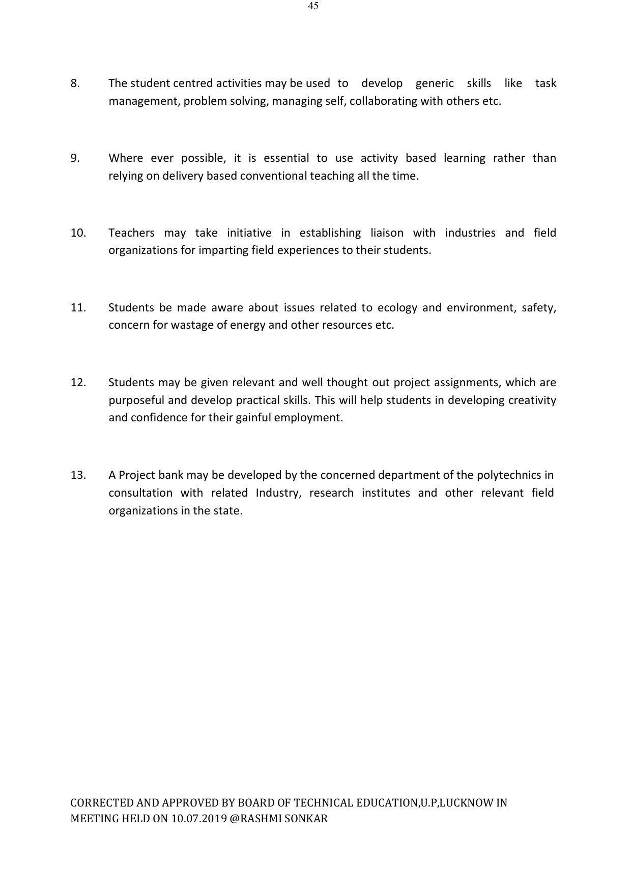 EFFECTIVE FROM JULY 2019-20 - SIX SEMESTER DIPLOMA COURSE IN ELECTRICAL ENGINEERING - Page 221