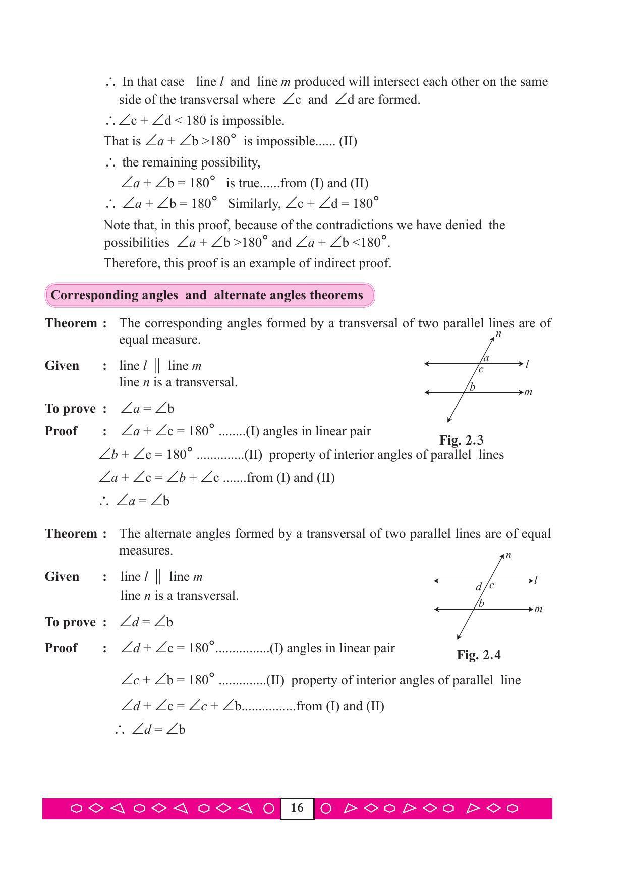 Maharashtra Board Class 9 Maths (Part 2) Textbook - Page 26