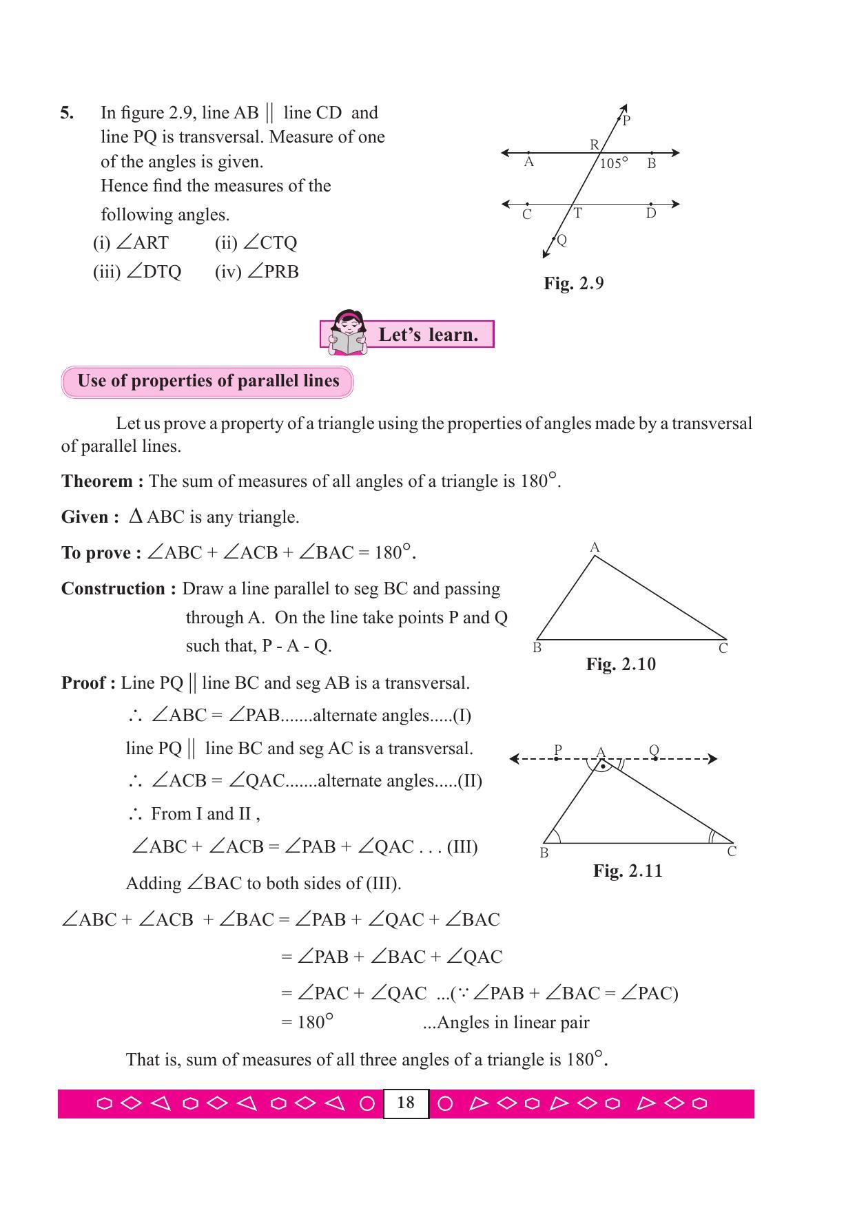 Maharashtra Board Class 9 Maths (Part 2) Textbook - Page 28