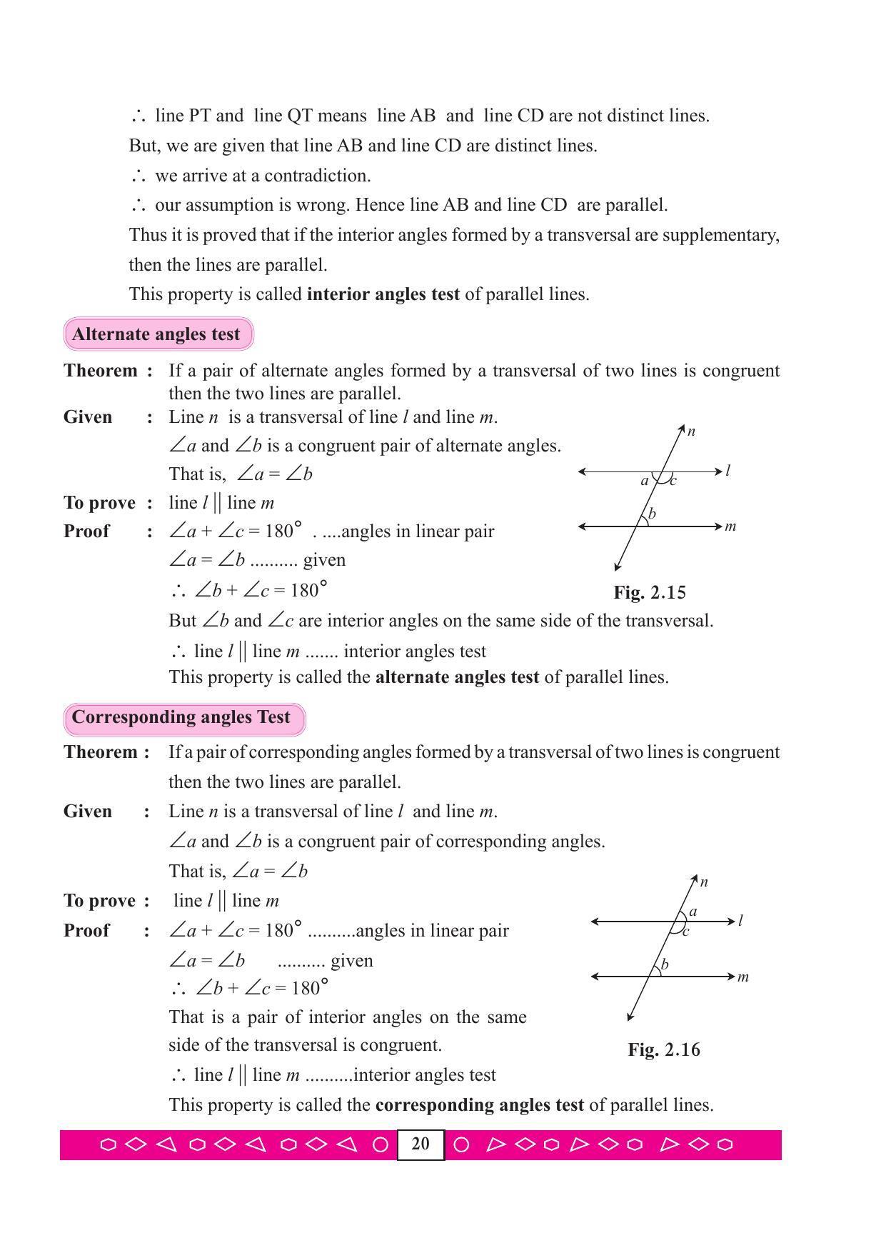 Maharashtra Board Class 9 Maths (Part 2) Textbook - Page 30