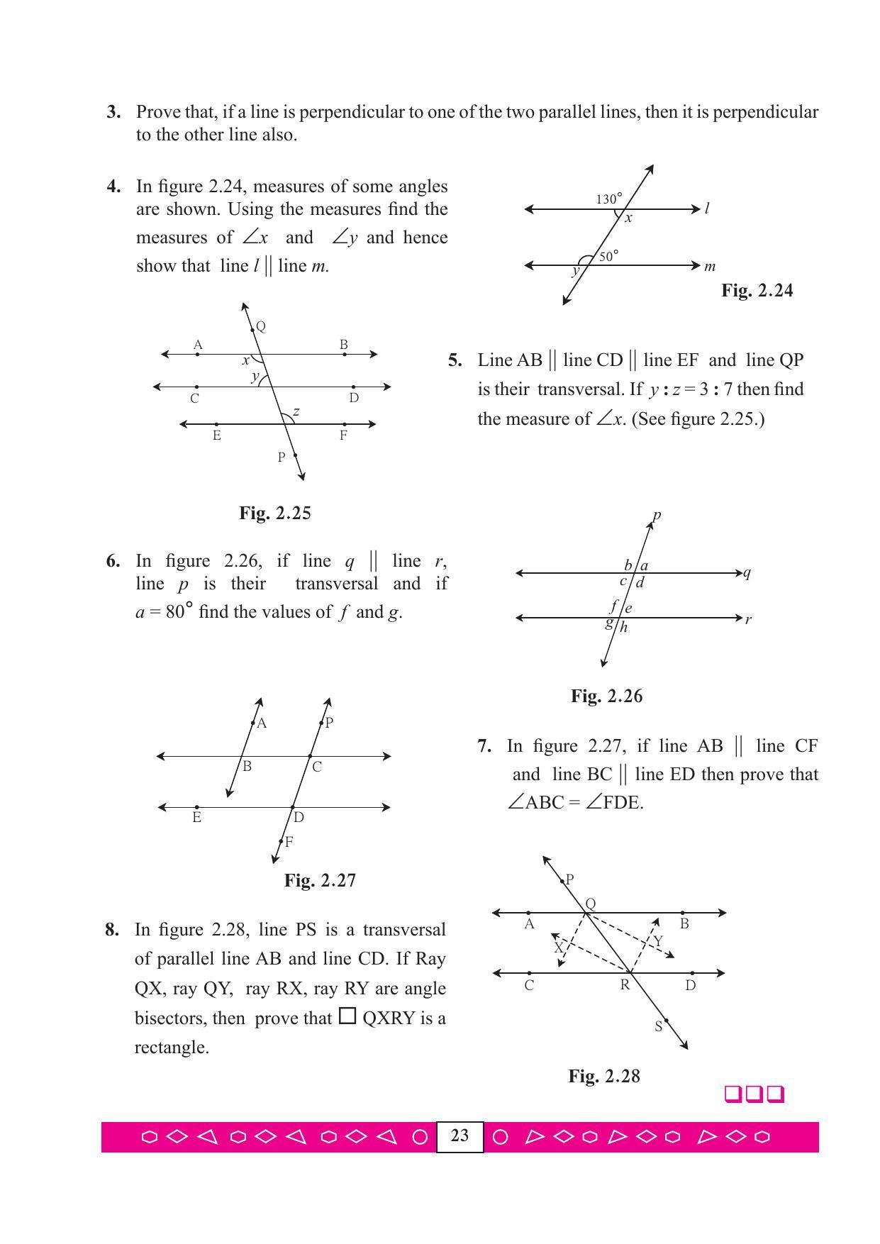 Maharashtra Board Class 9 Maths (Part 2) Textbook - Page 33