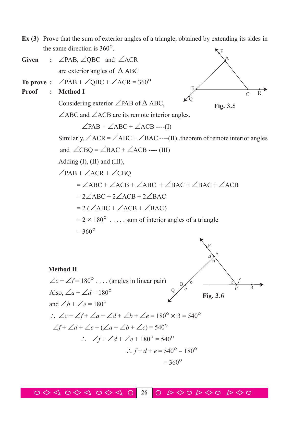 Maharashtra Board Class 9 Maths (Part 2) Textbook - Page 36