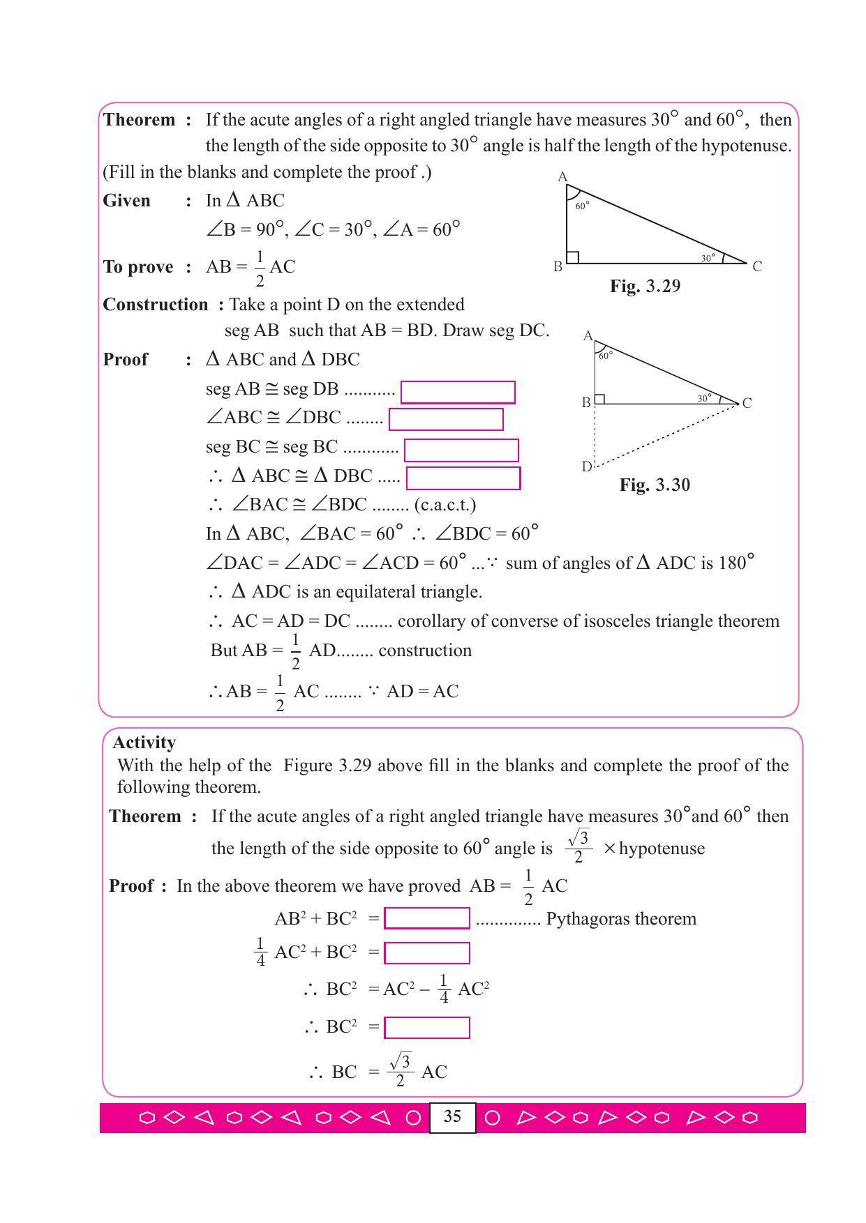 Maharashtra Board Class 9 Maths (Part 2) Textbook - Page 45