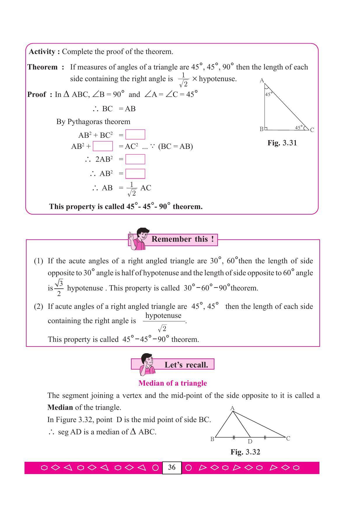 Maharashtra Board Class 9 Maths (Part 2) Textbook - Page 46