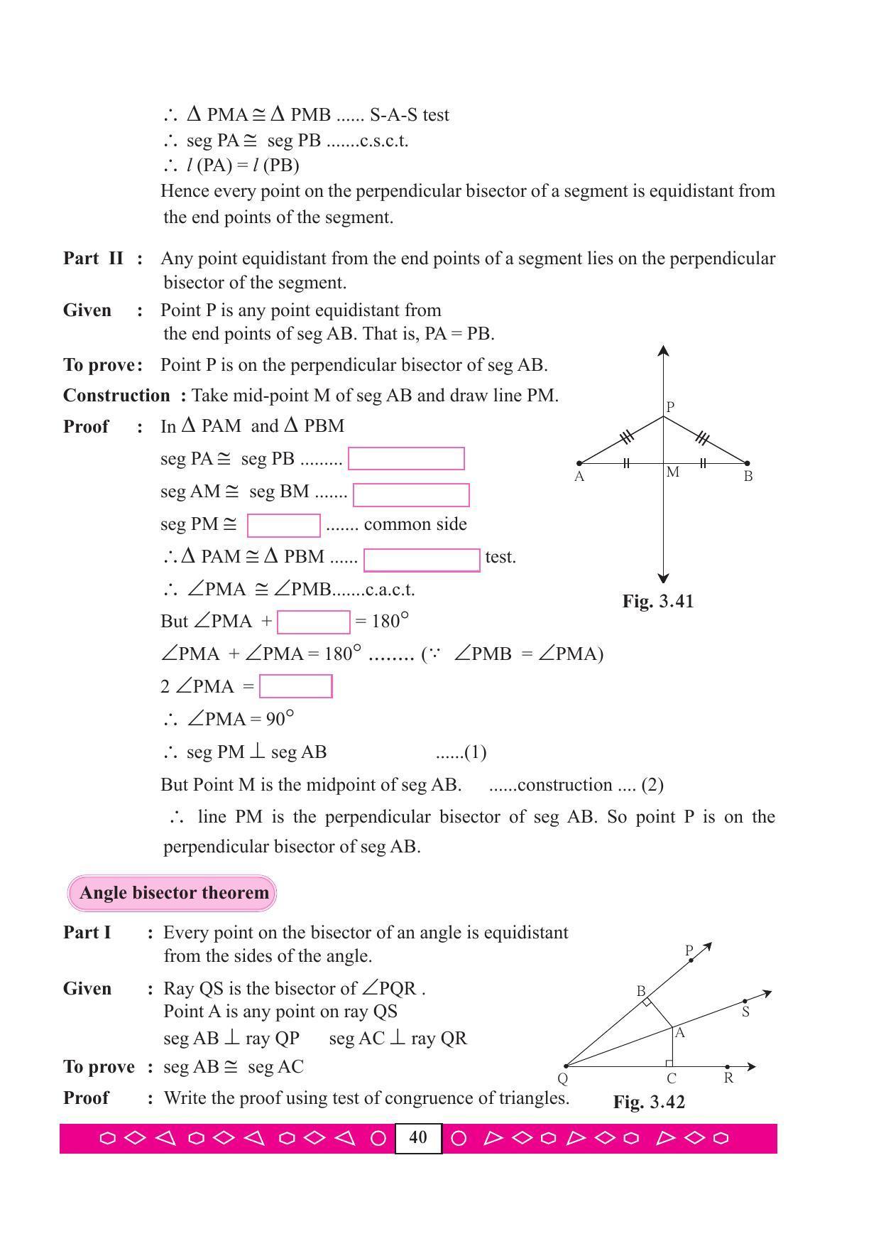 Maharashtra Board Class 9 Maths (Part 2) Textbook - Page 50