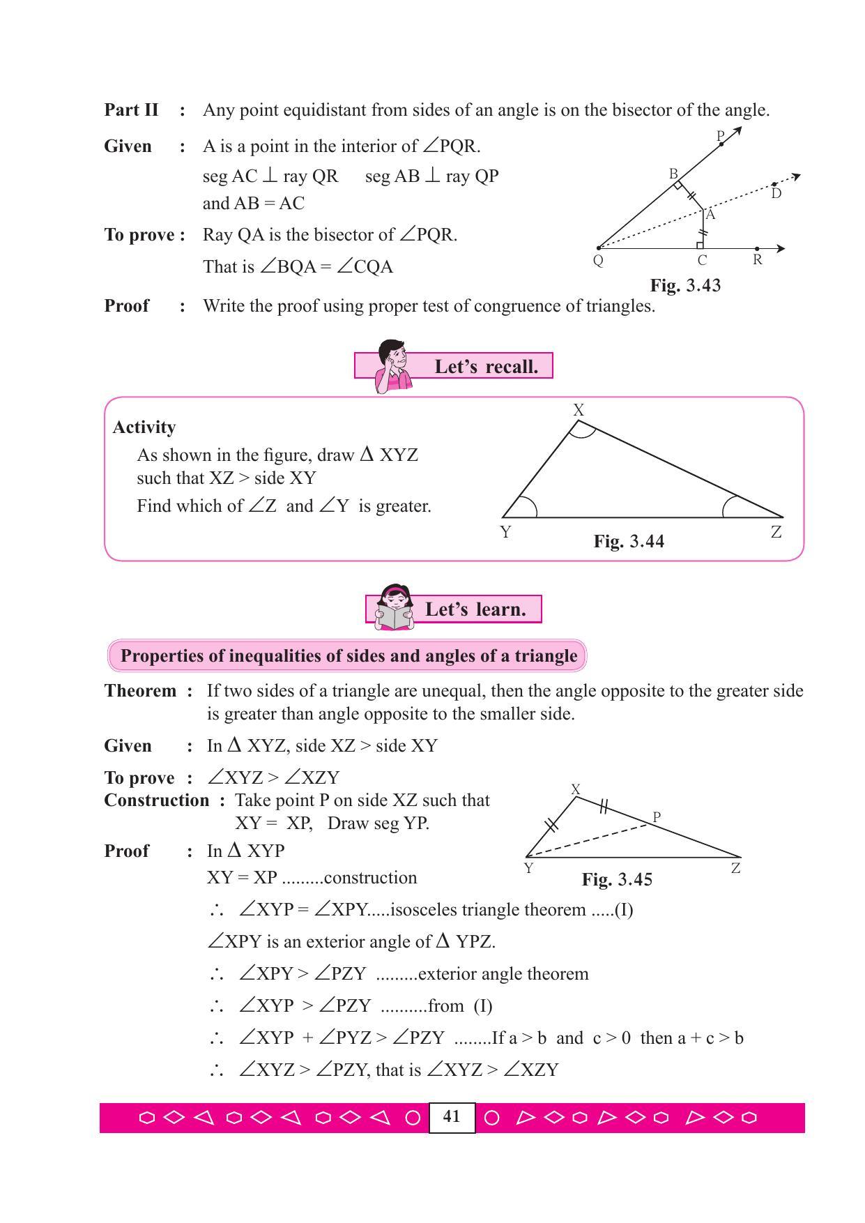 Maharashtra Board Class 9 Maths (Part 2) Textbook - Page 51