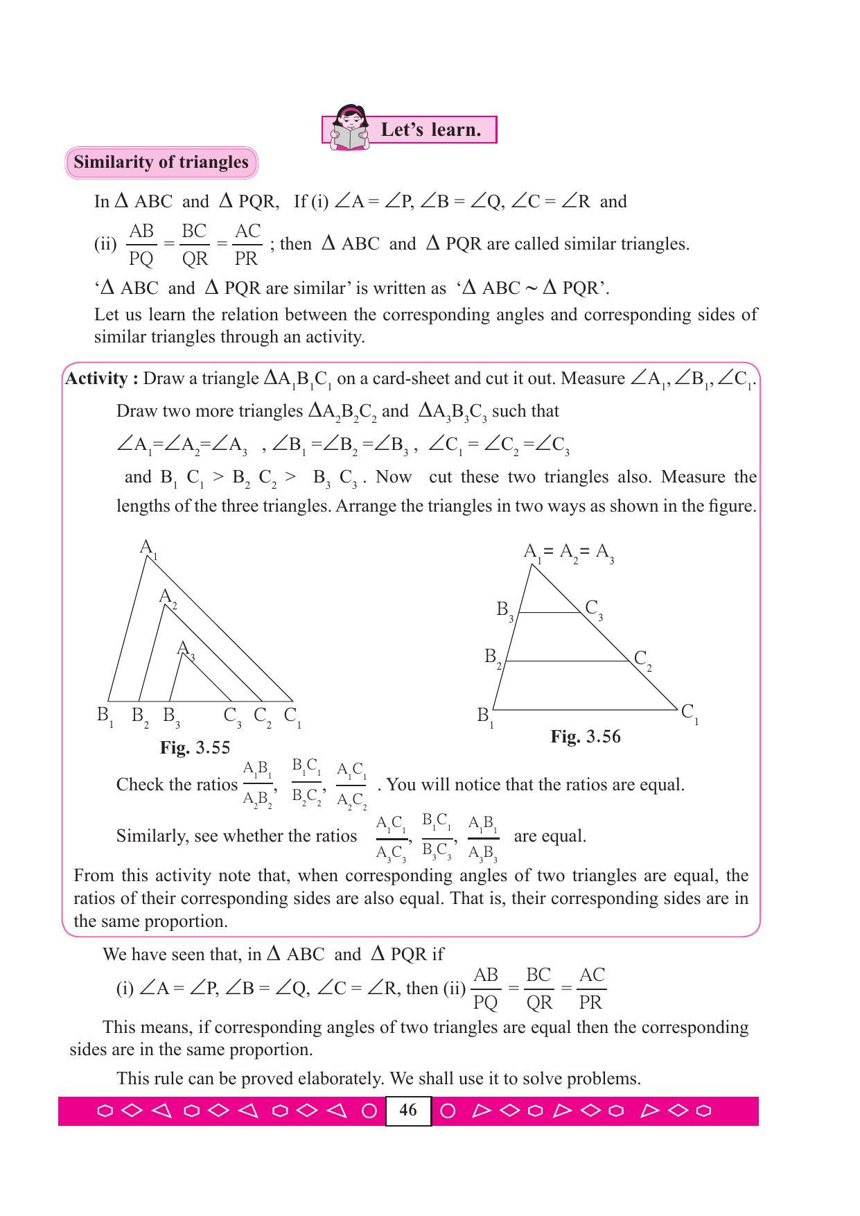Maharashtra Board Class 9 Maths (Part 2) Textbook - Page 56